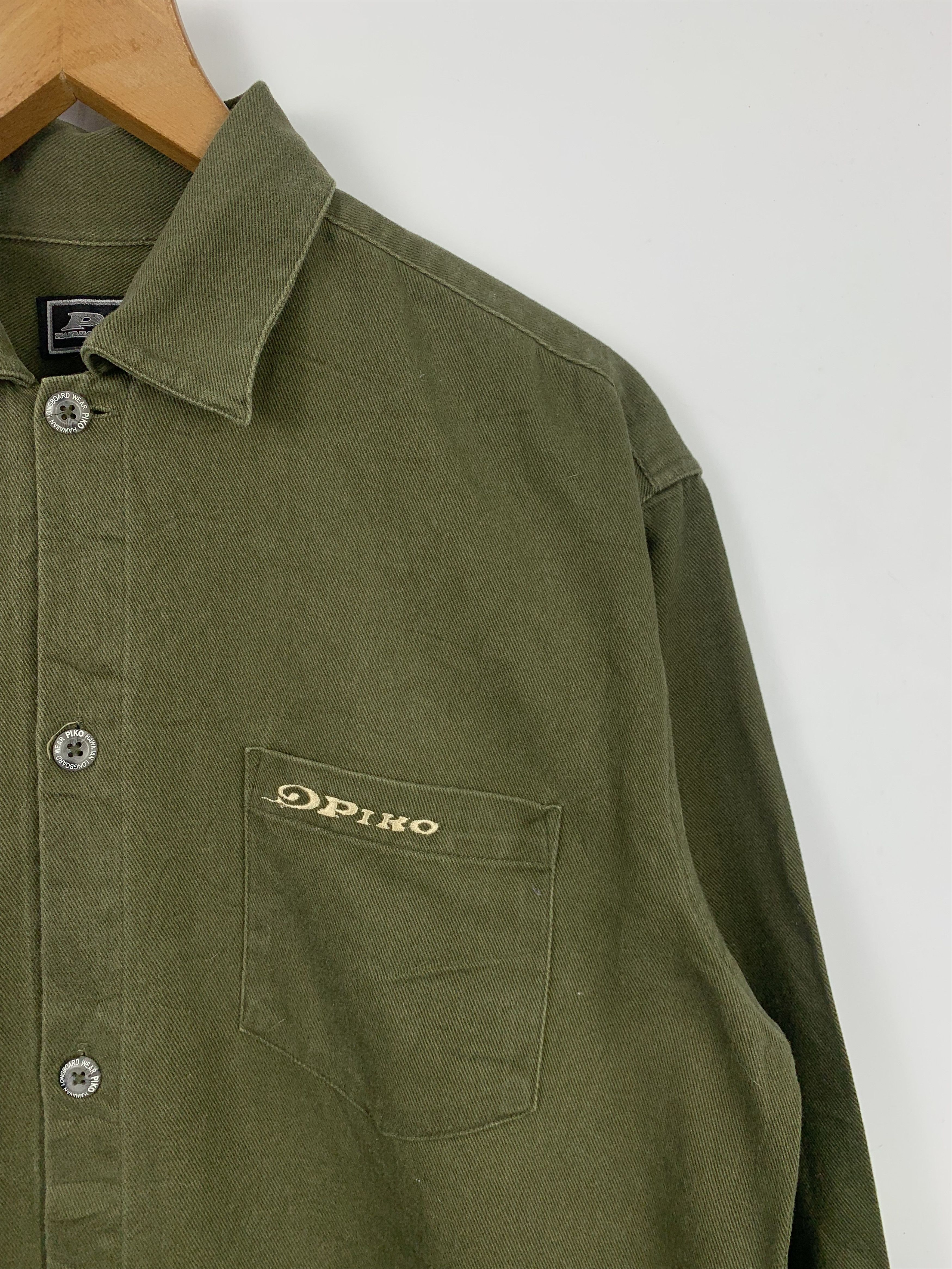 Japanese Brand × Vintage Vintage Piko Longboard wear workwear jacket Size US M / EU 48-50 / 2 - 4 Thumbnail