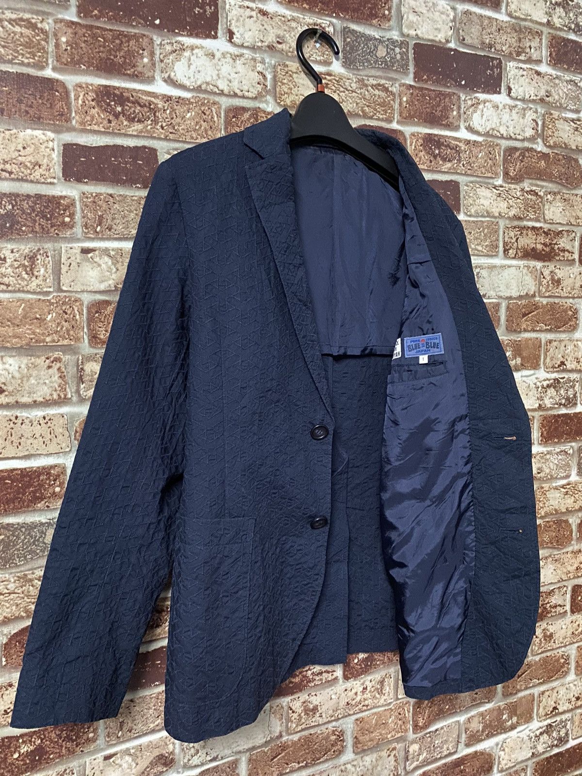 Blue Blue Japan × Indigo BLUE BLUE JAPAN ARIGATO PURE INDIGO JACKET Size US S / EU 44-46 / 1 - 2 Thumbnail