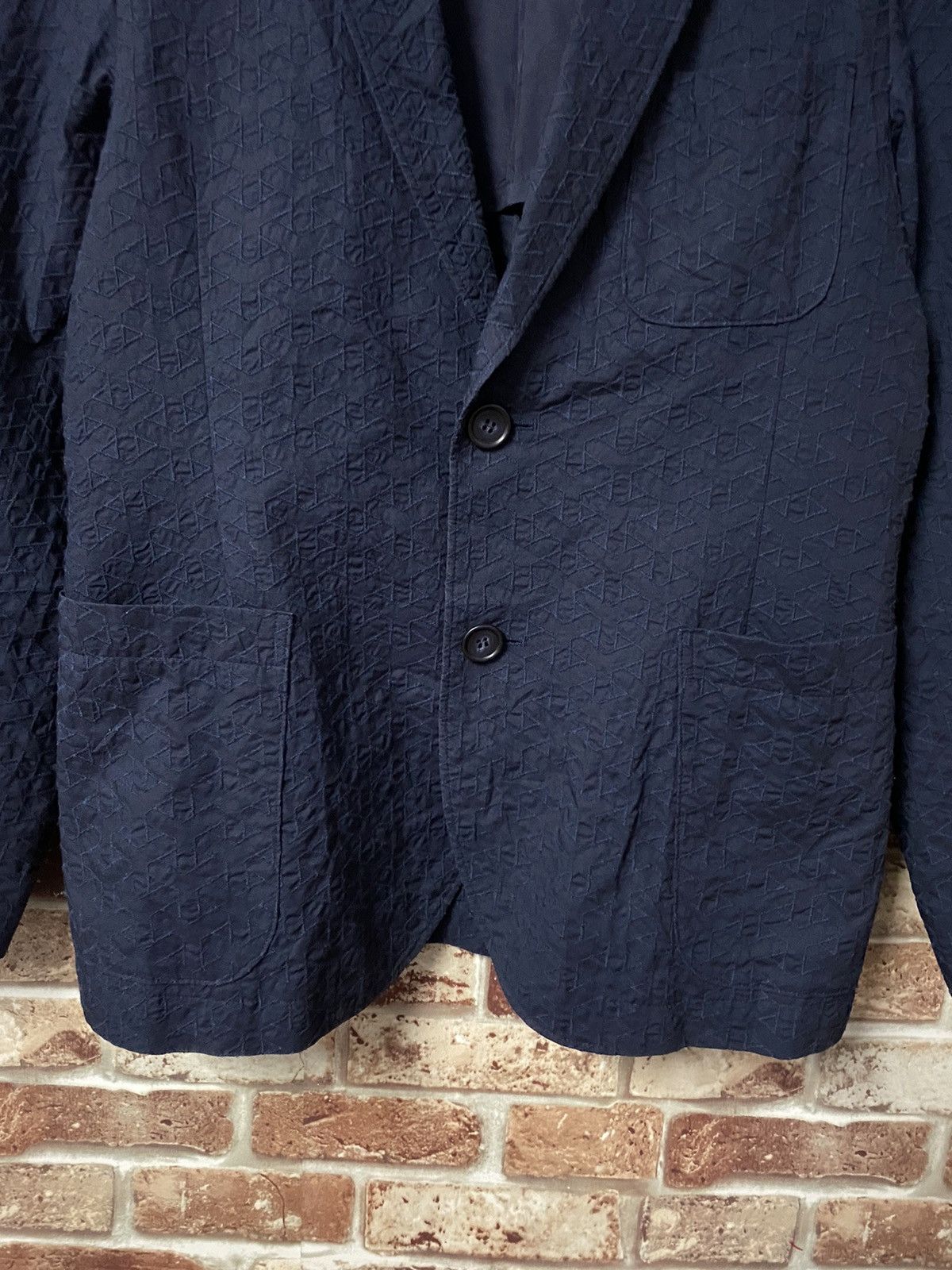 Blue Blue Japan × Indigo BLUE BLUE JAPAN ARIGATO PURE INDIGO JACKET Size US S / EU 44-46 / 1 - 7 Thumbnail