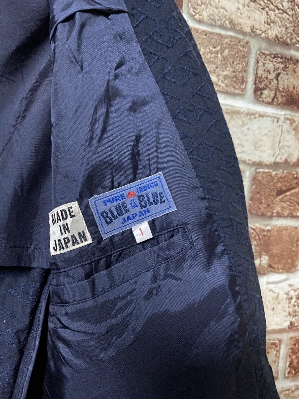 Blue Blue Japan × Indigo BLUE BLUE JAPAN ARIGATO PURE INDIGO JACKET Size US S / EU 44-46 / 1 - 14 Thumbnail