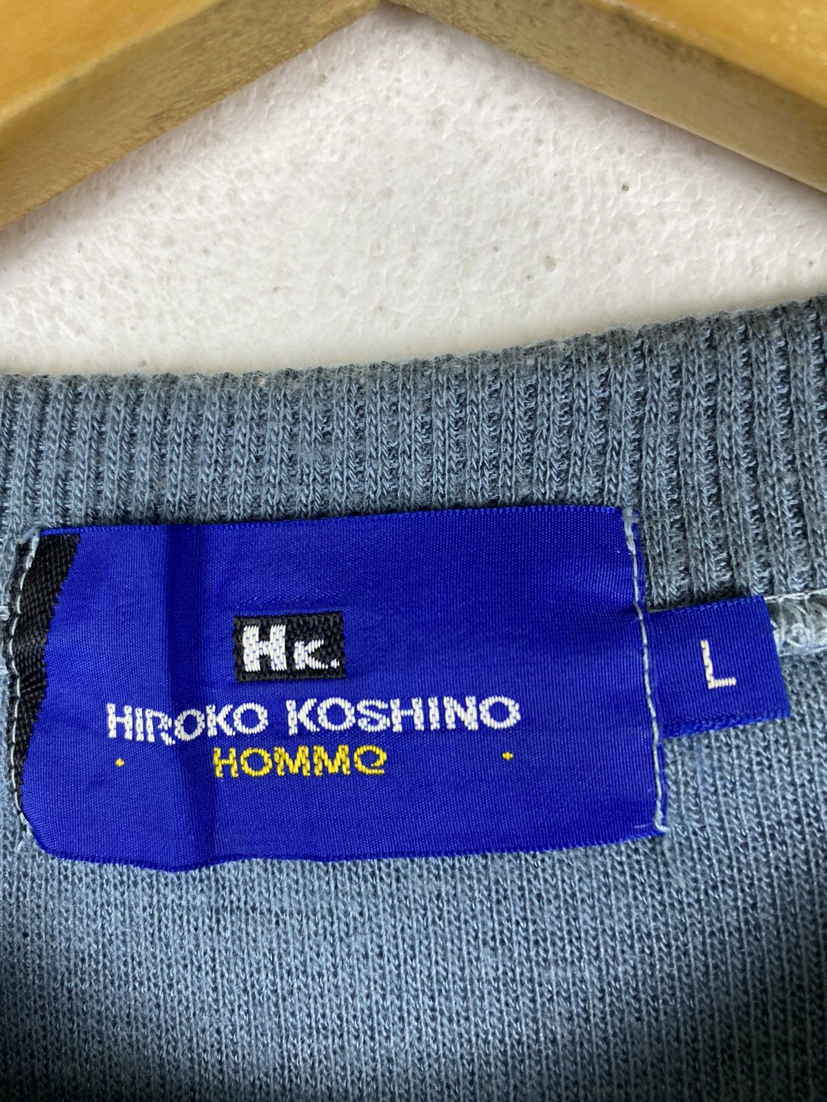 Hiroko Koshino Homme × Japanese Brand EMBROIDED LOGO HIROKO KOSHINO HOMME - LARGE SIZE Size US L / EU 52-54 / 3 - 4 Thumbnail