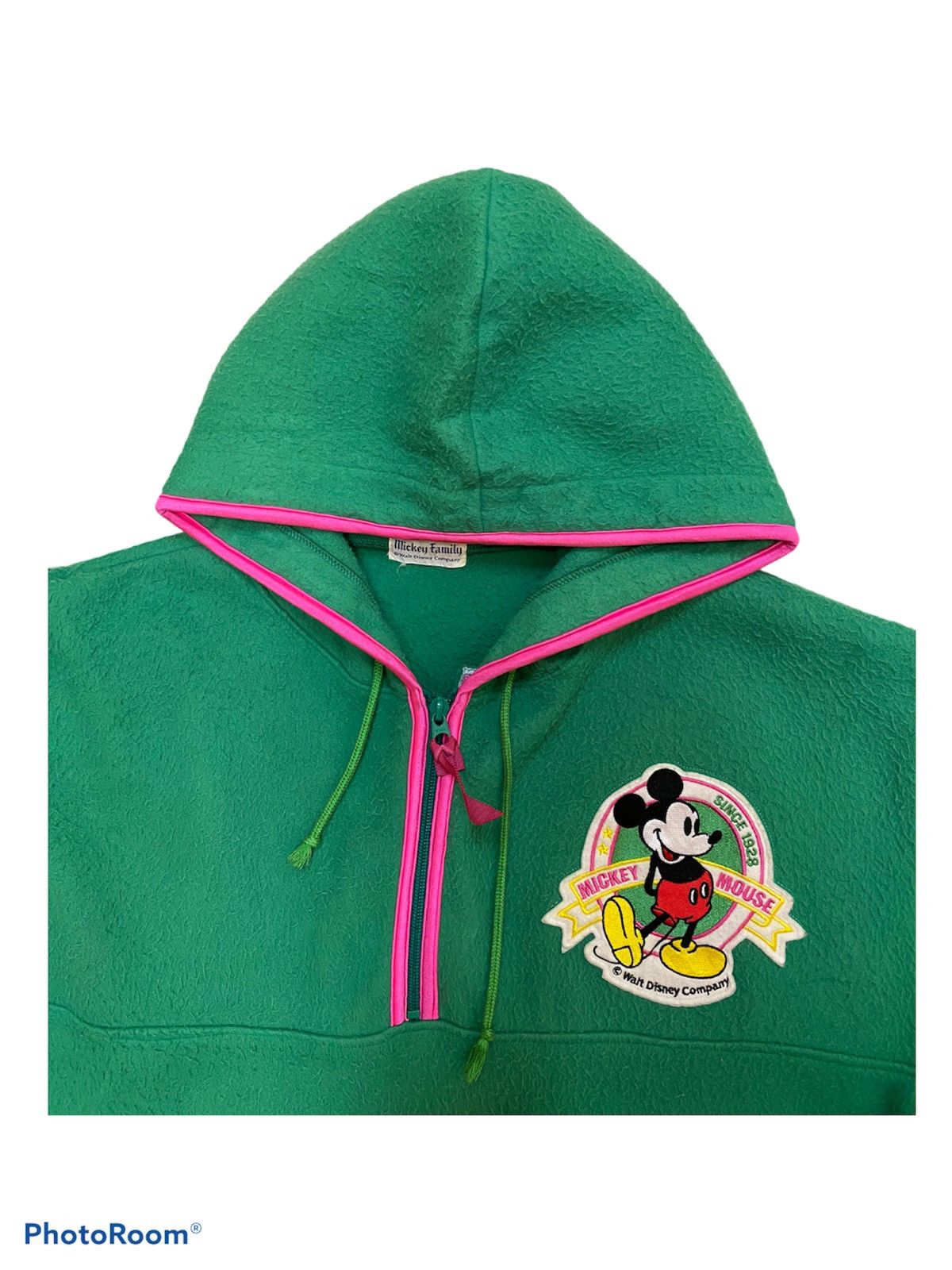 Disney × Mickey Mouse × Vintage GK60 Vintage 80’s Mickey Hoddies Nice Design Size US M / EU 48-50 / 2 - 1 Thumbnail