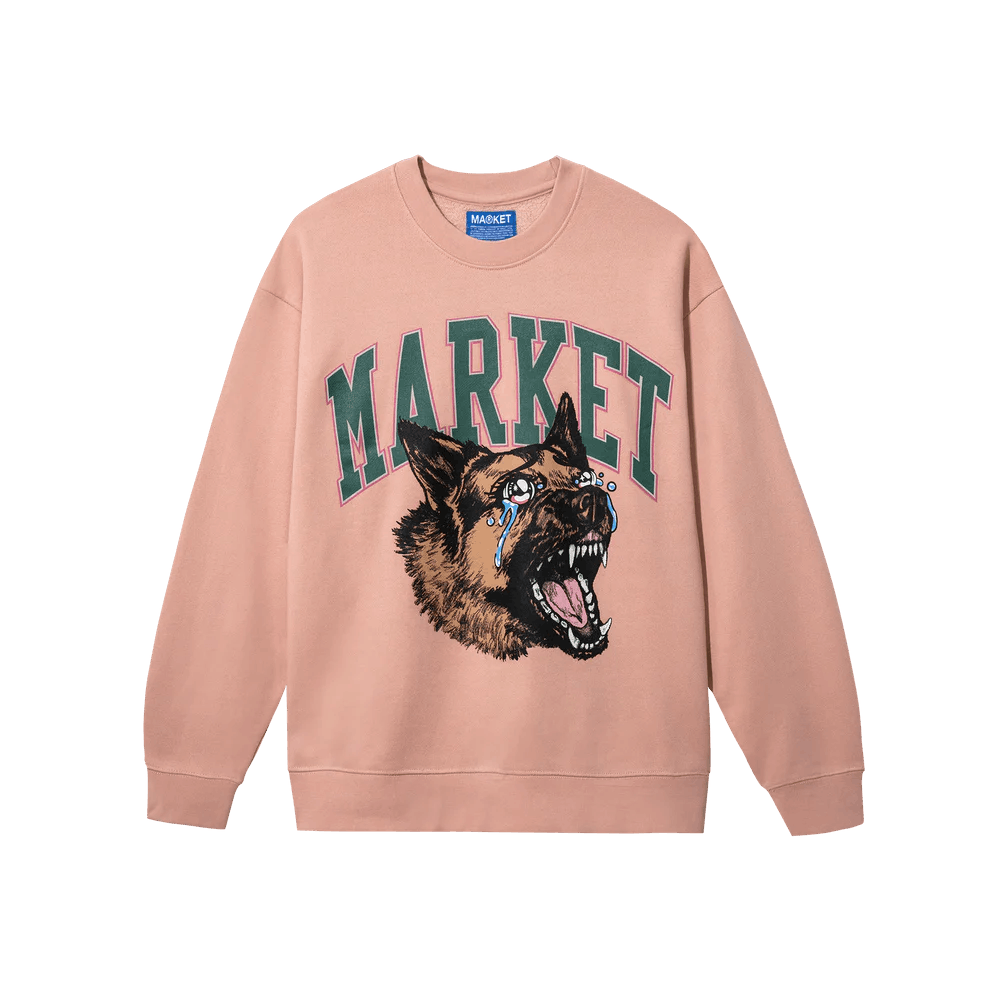 Chinatown Market Beware Crying Crewneck Sweatshirt