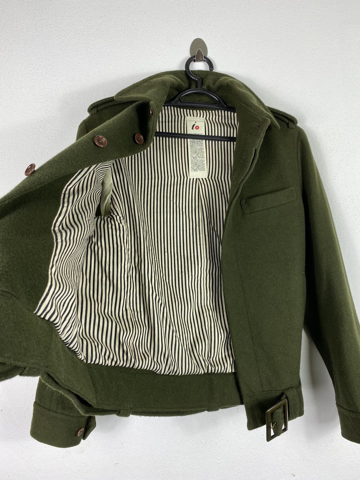 Japanese Brand IO Button Jacket Nice Design Like Army Green Size US M / EU 48-50 / 2 - 10 Thumbnail