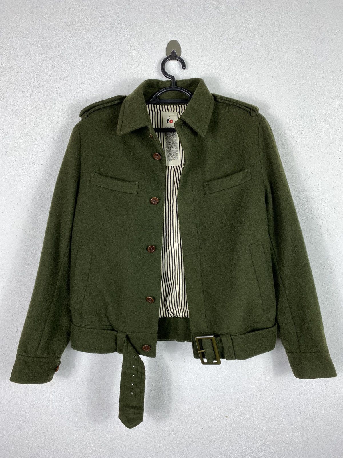 Japanese Brand IO Button Jacket Nice Design Like Army Green Size US M / EU 48-50 / 2 - 8 Thumbnail