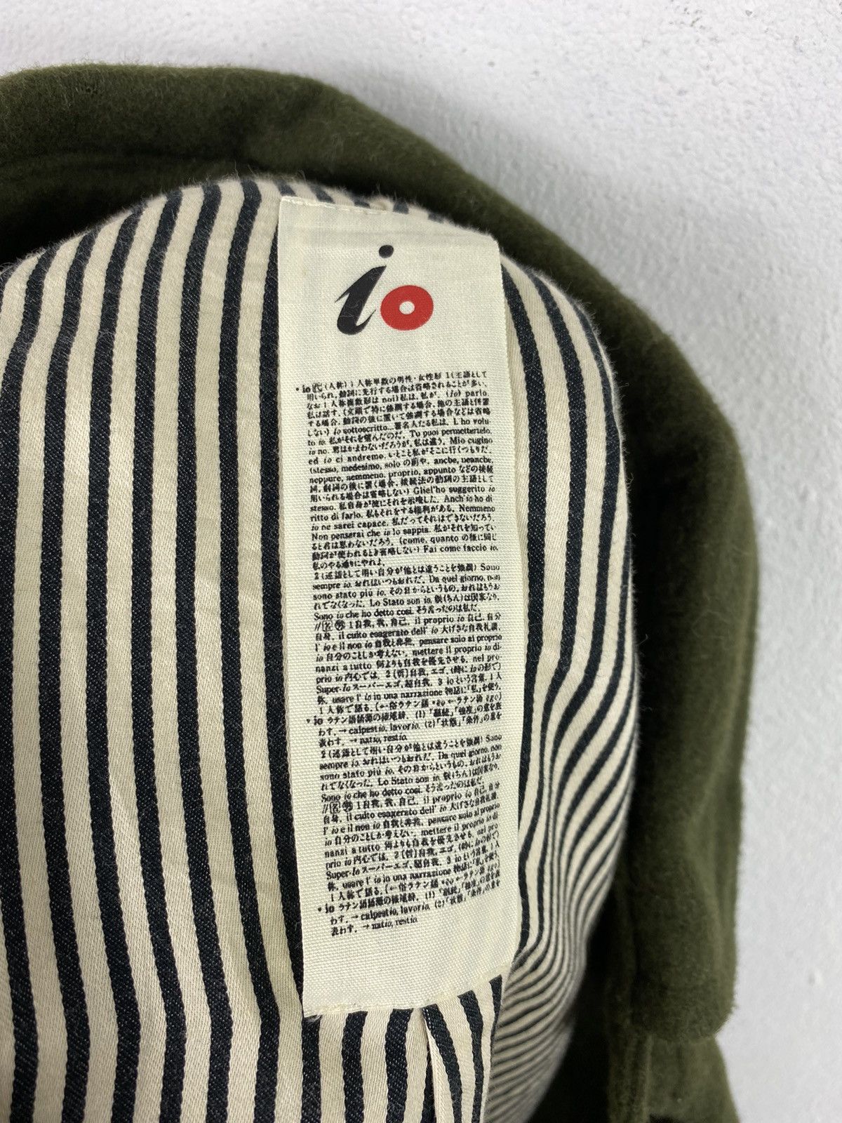 Japanese Brand IO Button Jacket Nice Design Like Army Green Size US M / EU 48-50 / 2 - 14 Thumbnail