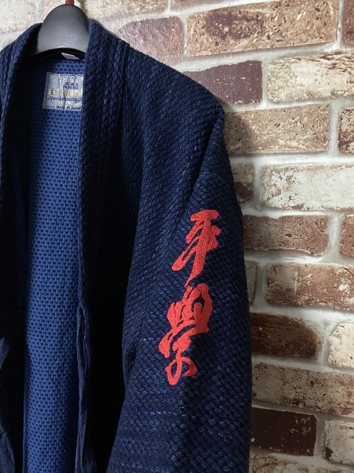 Indigo × Japanese Brand ANTIQUE INDIGO KENDO SASHIKO SWORDMAN JACKET Size US M / EU 48-50 / 2 - 7 Thumbnail