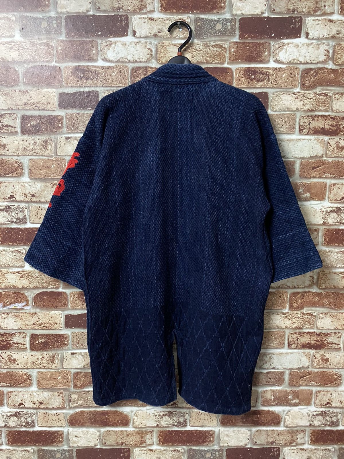 Indigo × Japanese Brand ANTIQUE INDIGO KENDO SASHIKO SWORDMAN JACKET Size US M / EU 48-50 / 2 - 2 Thumbnail