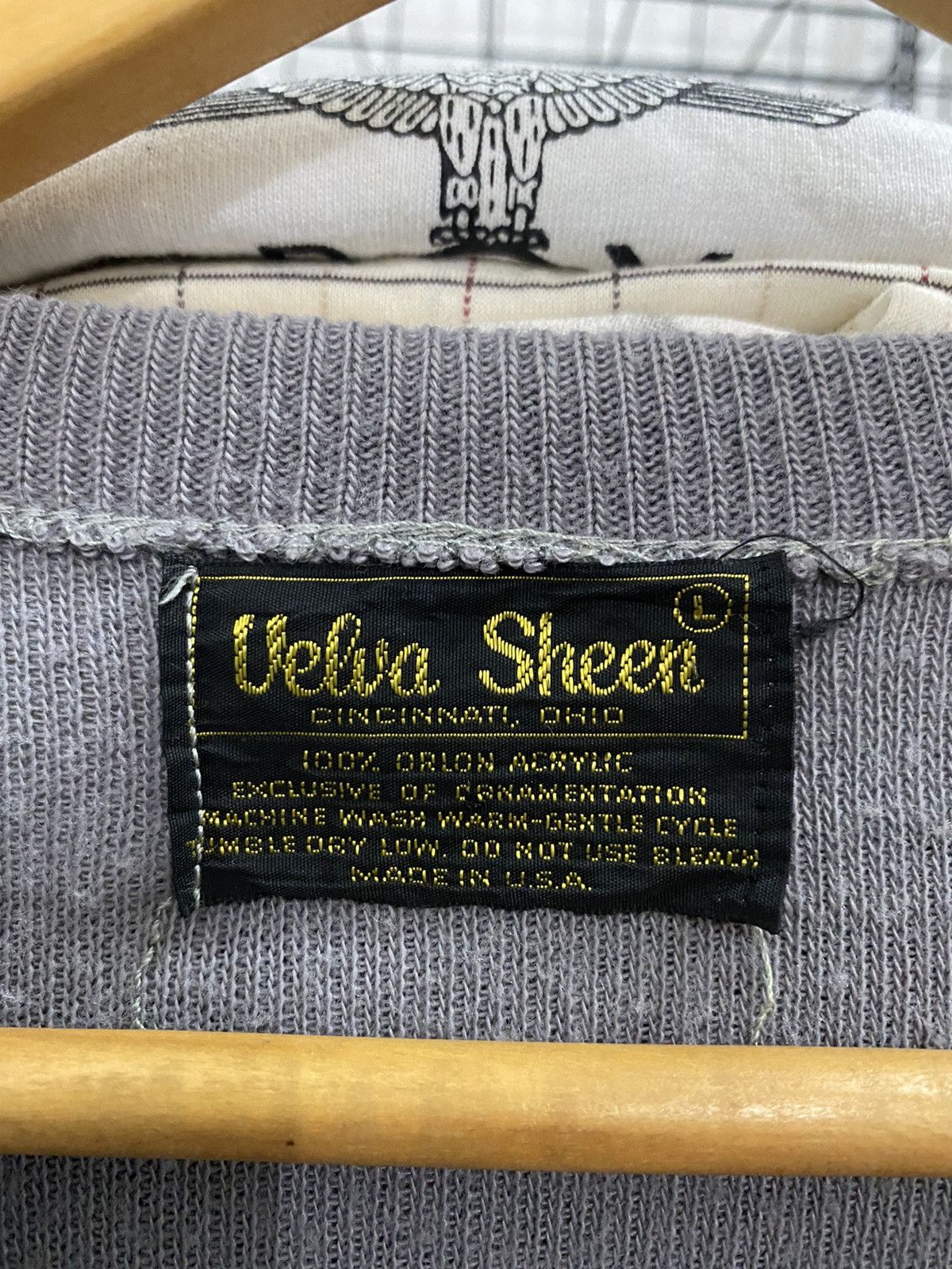 Velva Sheen × Vintage Vintage Georgetown University knitwear Sweater Size US L / EU 52-54 / 3 - 5 Thumbnail