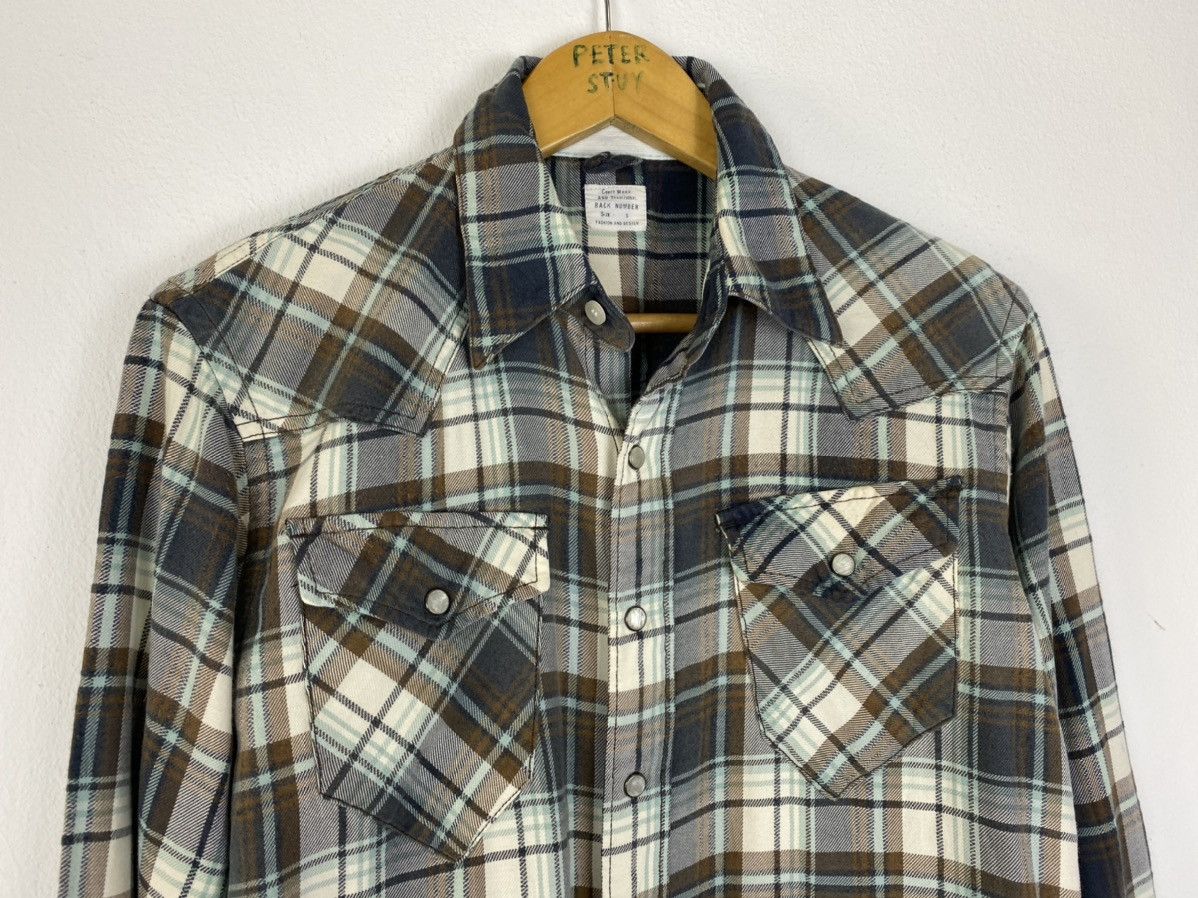 Flannel × Vintage Back Number Flannel Jacket Craft Work & Traditional Size US S / EU 44-46 / 1 - 4 Thumbnail