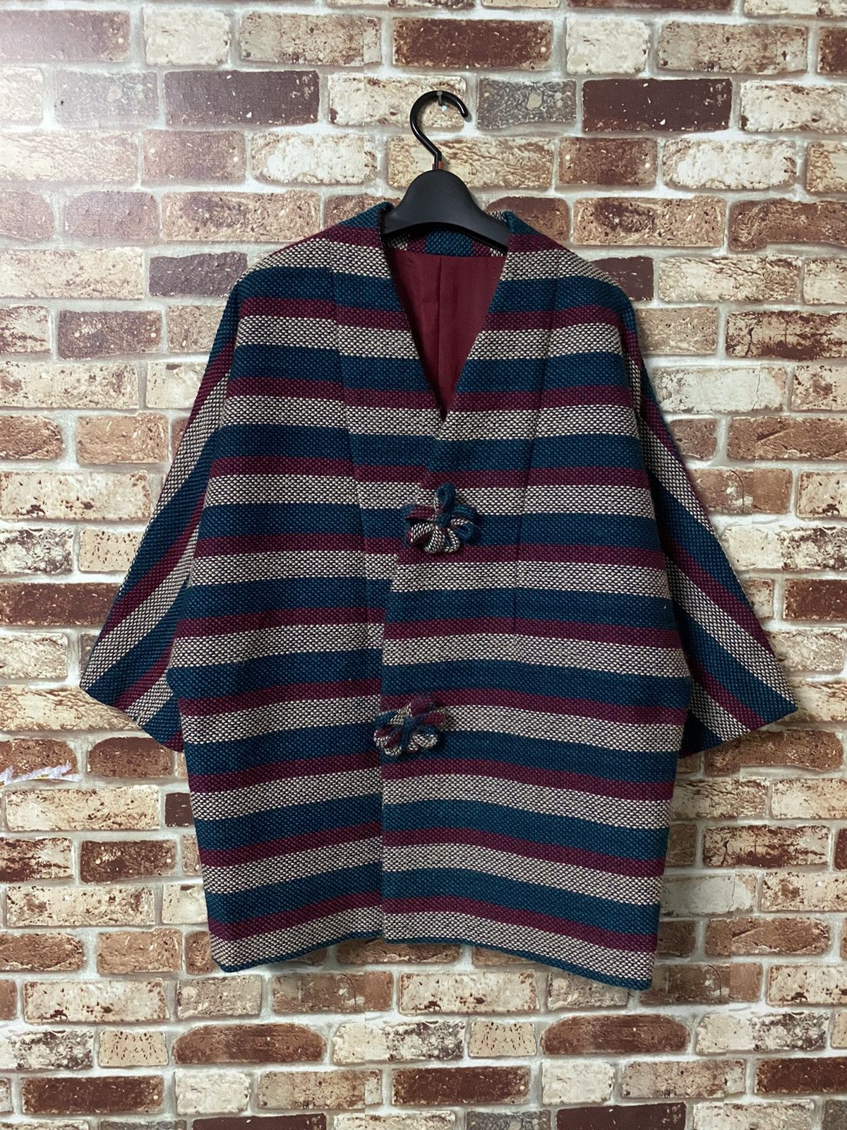 Indigo × Japanese Brand VINTAGE INDIGO WOOL JAPANESSE FASHION Size US M / EU 48-50 / 2 - 1 Thumbnail