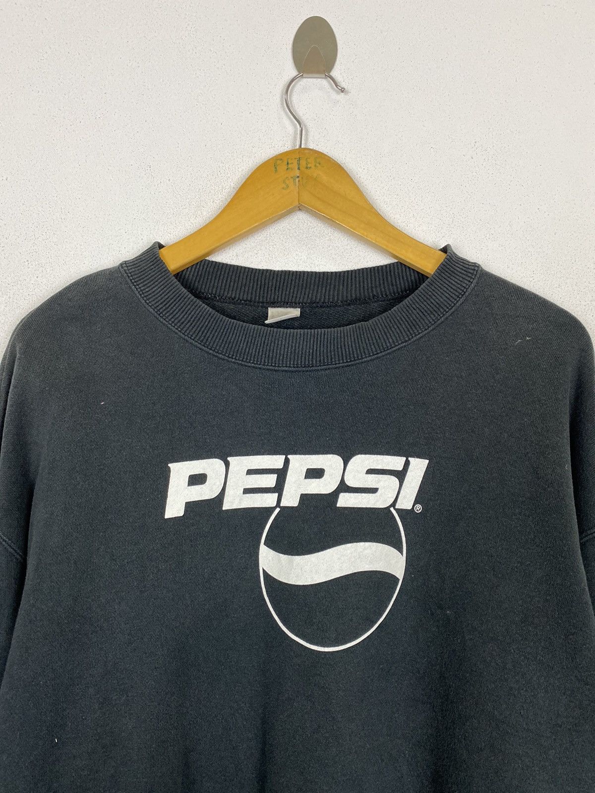 Pepsi × Vintage Vintage Pepsi Black Sweater Size US L / EU 52-54 / 3 - 3 Thumbnail