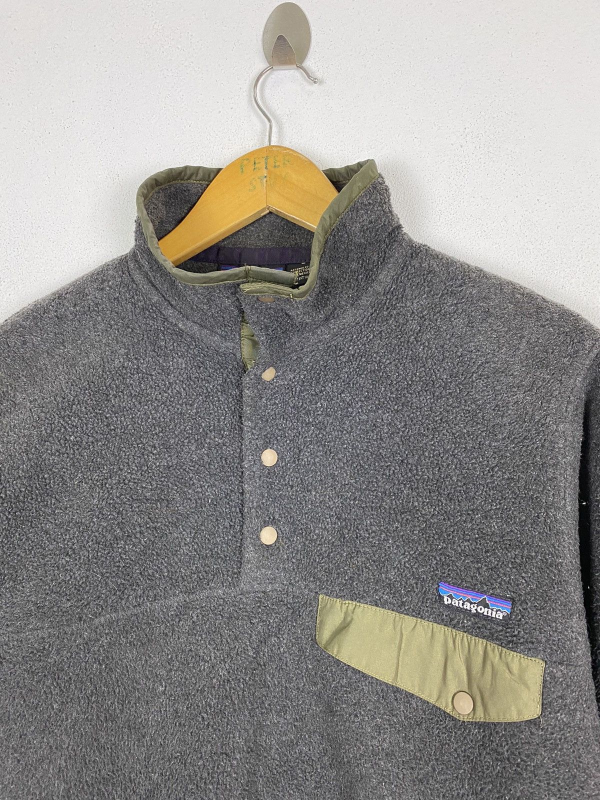 Patagonia PATAGONIA SYNCHILLA DEEP FLEECE GREY SWEATER Size US S / EU 44-46 / 1 - 4 Thumbnail