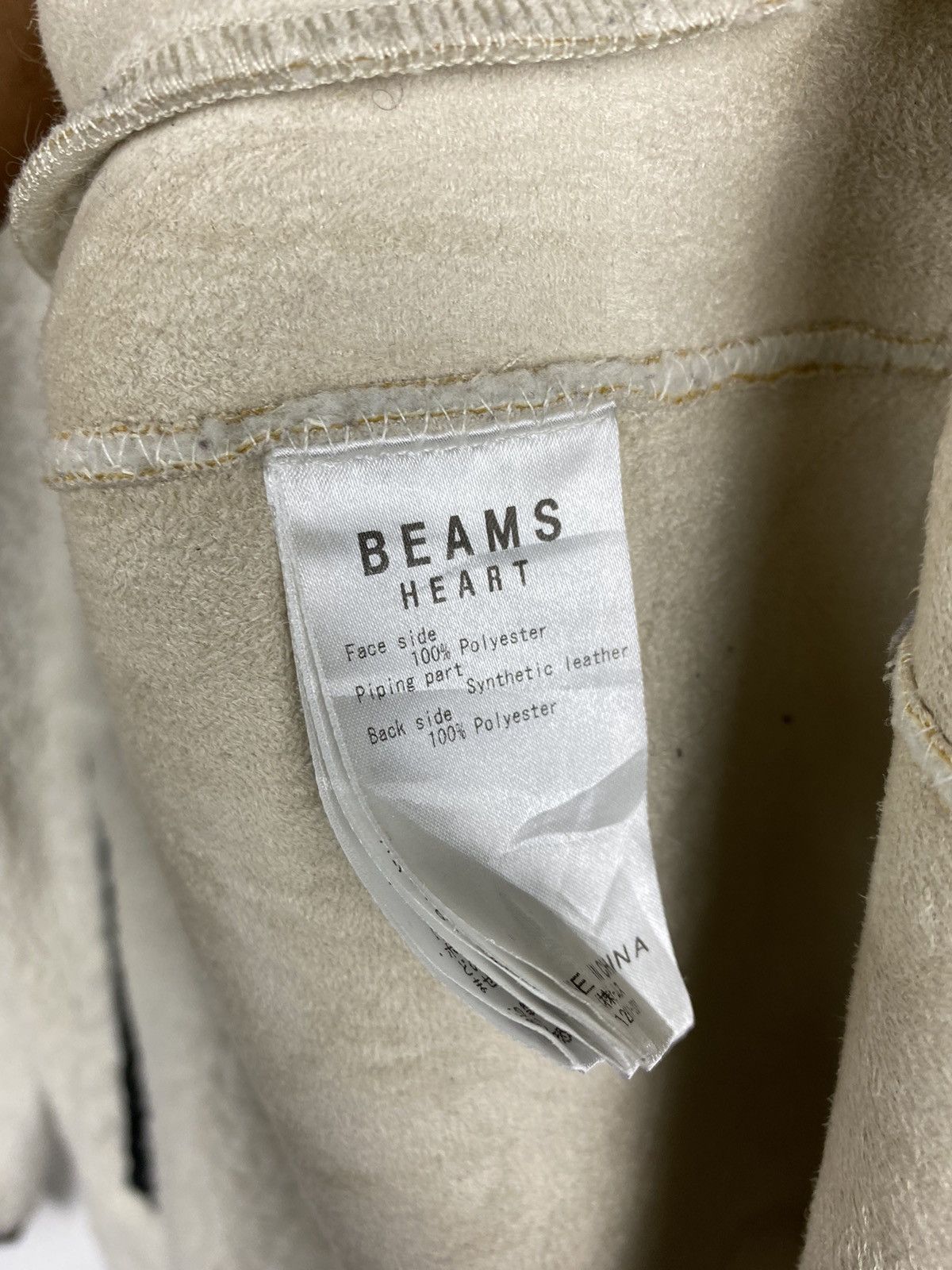 Beams Plus × Japanese Brand BEAMS HEART SYNTHETIC LEATHER JACKET STYLE Size US M / EU 48-50 / 2 - 6 Thumbnail