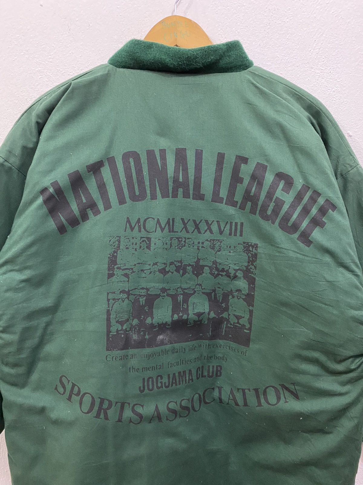 Japanese Brand × Vintage Vintage National League Sports Association Jacket Style Size US M / EU 48-50 / 2 - 8 Thumbnail