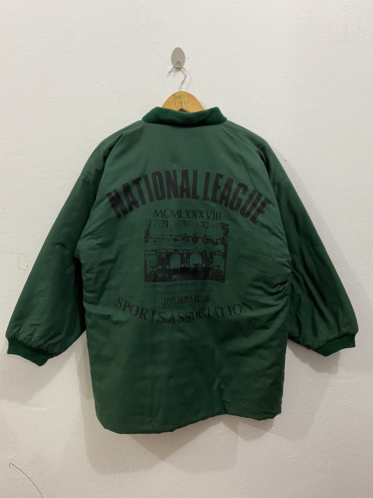 Japanese Brand × Vintage Vintage National League Sports Association Jacket Style Size US M / EU 48-50 / 2 - 2 Thumbnail