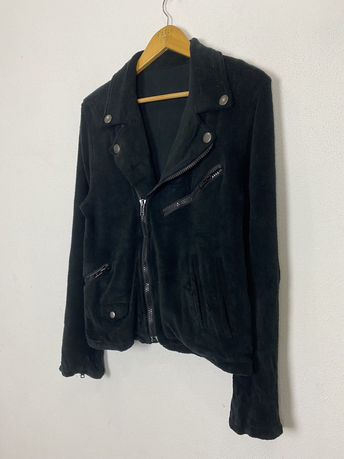 Beams Plus BEAMS BIKER FLEECE JACKET NICE DESIGN Size US M / EU 48-50 / 2 - 2 Thumbnail