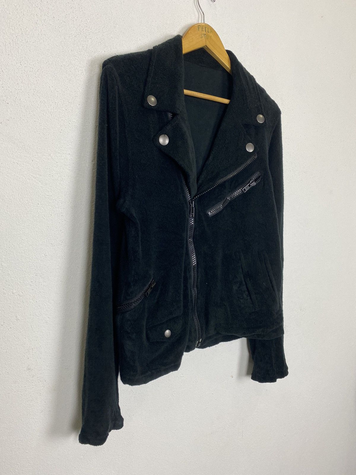Beams Plus BEAMS BIKER FLEECE JACKET NICE DESIGN Size US M / EU 48-50 / 2 - 3 Thumbnail