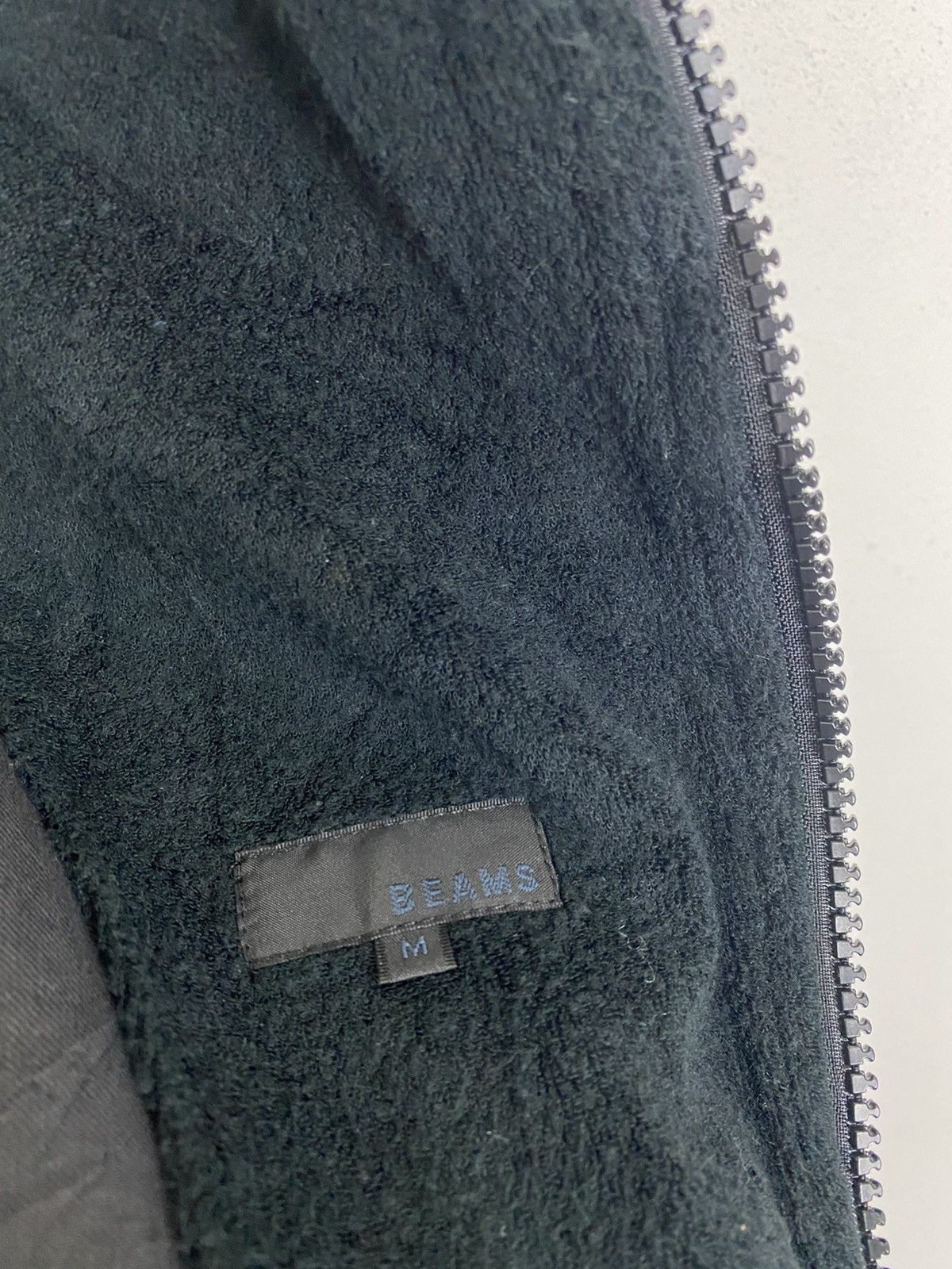 Beams Plus BEAMS BIKER FLEECE JACKET NICE DESIGN Size US M / EU 48-50 / 2 - 13 Thumbnail