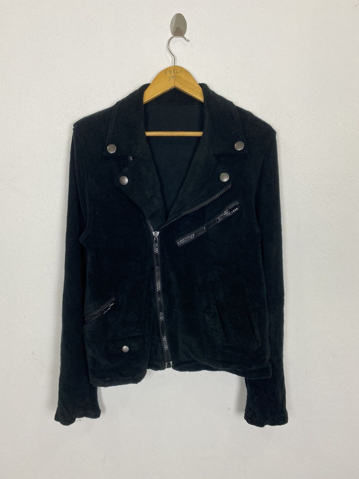 Beams Plus BEAMS BIKER FLEECE JACKET NICE DESIGN Size US M / EU 48-50 / 2 - 4 Thumbnail