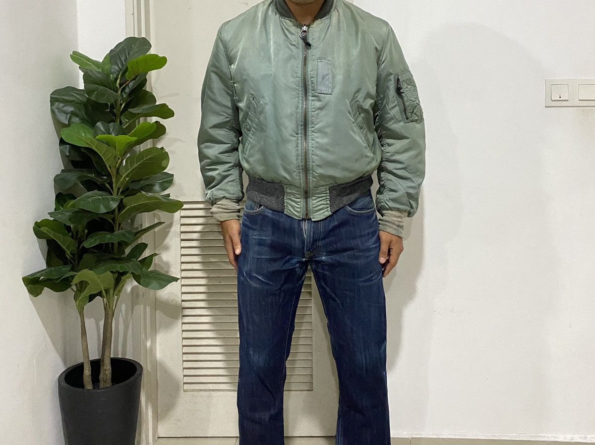 Avirex × Vintage vintage Avirex MA-1 Flight Jacket Alpha Industries Inc Size US M / EU 48-50 / 2 - 9 Thumbnail