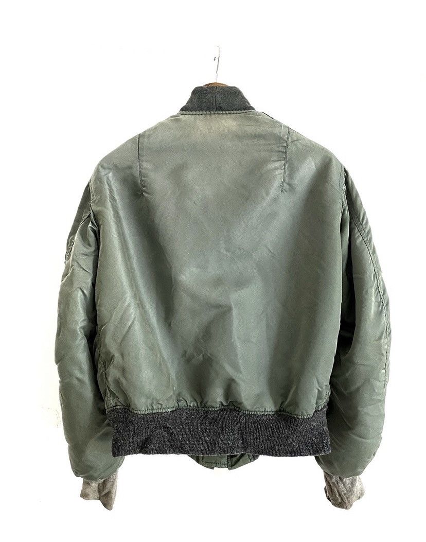 Avirex × Vintage vintage Avirex MA-1 Flight Jacket Alpha Industries Inc Size US M / EU 48-50 / 2 - 2 Thumbnail