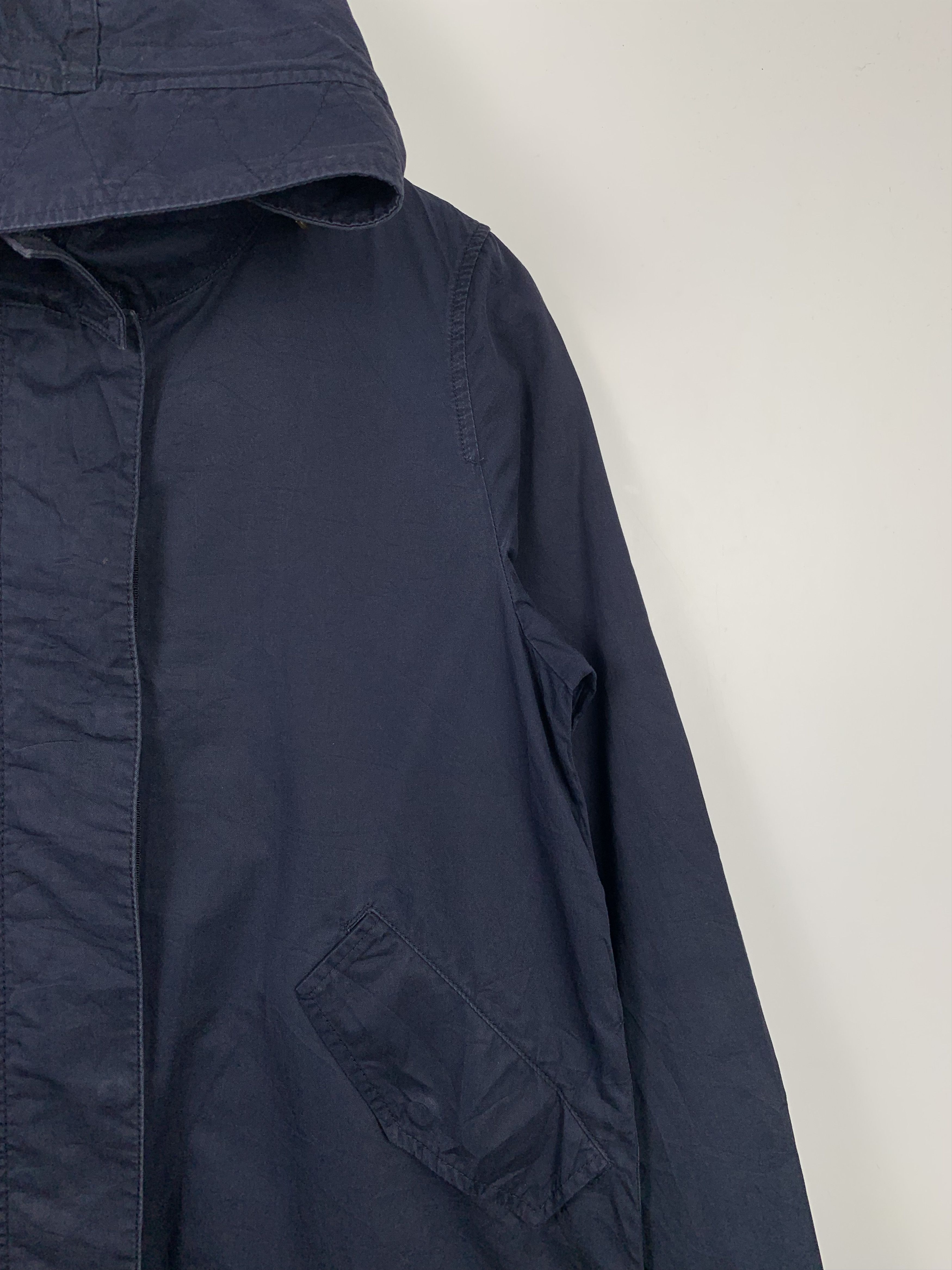 GU Vintage GU Parkas with Hoodie Long Jacket J0297 Size US S / EU 44-46 / 1 - 4 Thumbnail