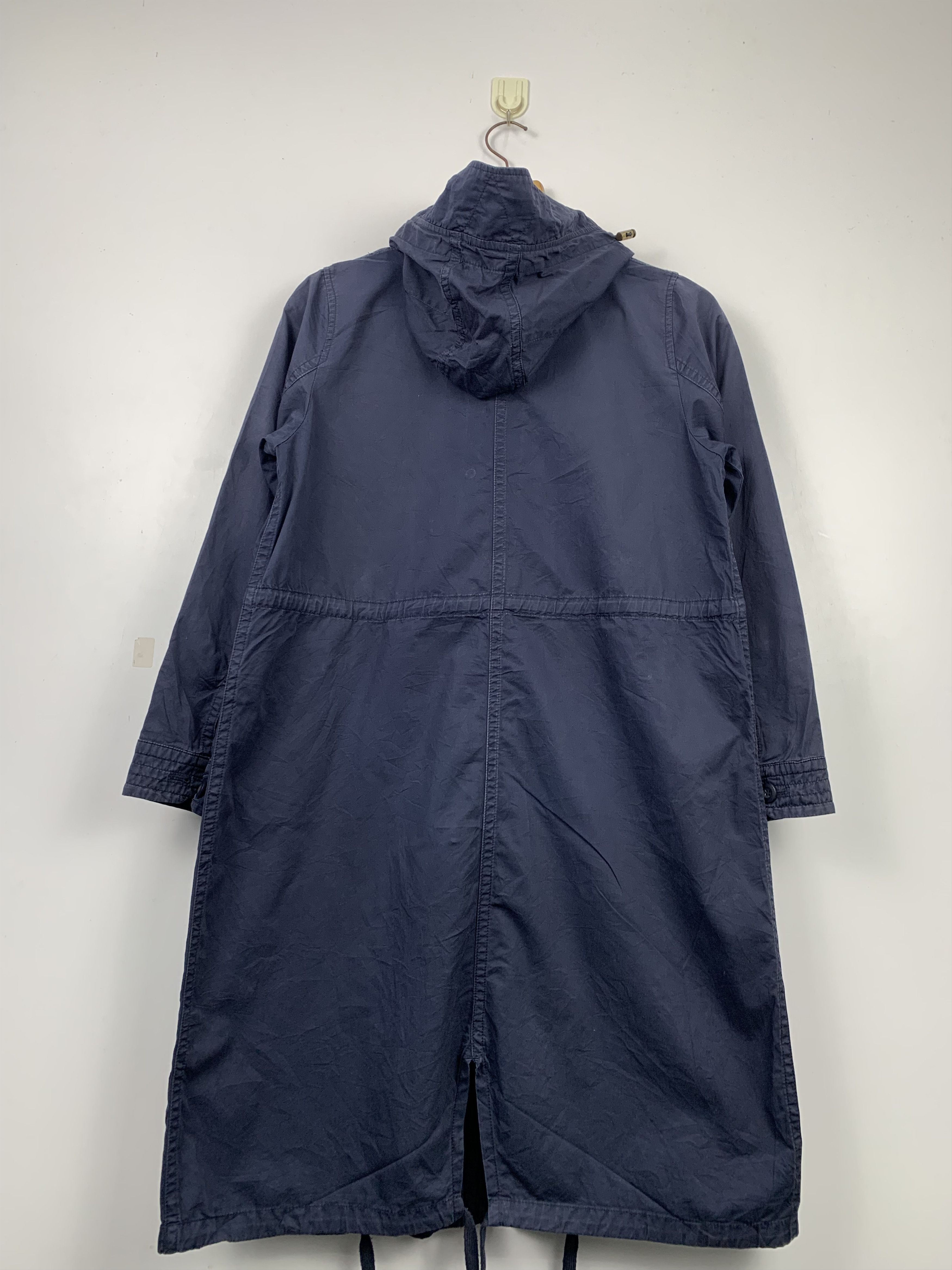 GU Vintage GU Parkas with Hoodie Long Jacket J0297 Size US S / EU 44-46 / 1 - 6 Thumbnail