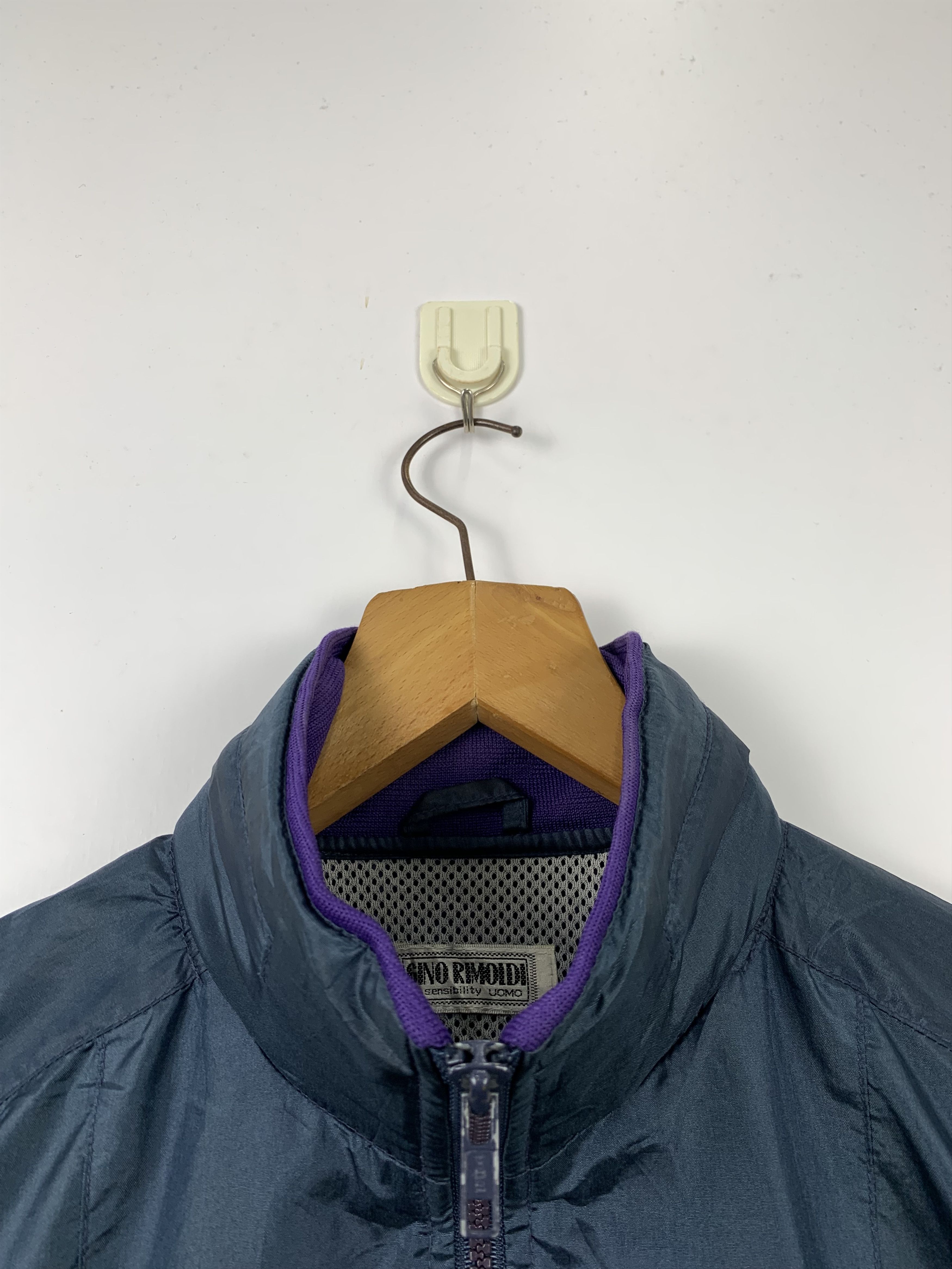 Japanese Brand × Vintage Vintage GINO RIMOLDI Zip Up Windbreaker Jacket Size US M / EU 48-50 / 2 - 5 Thumbnail