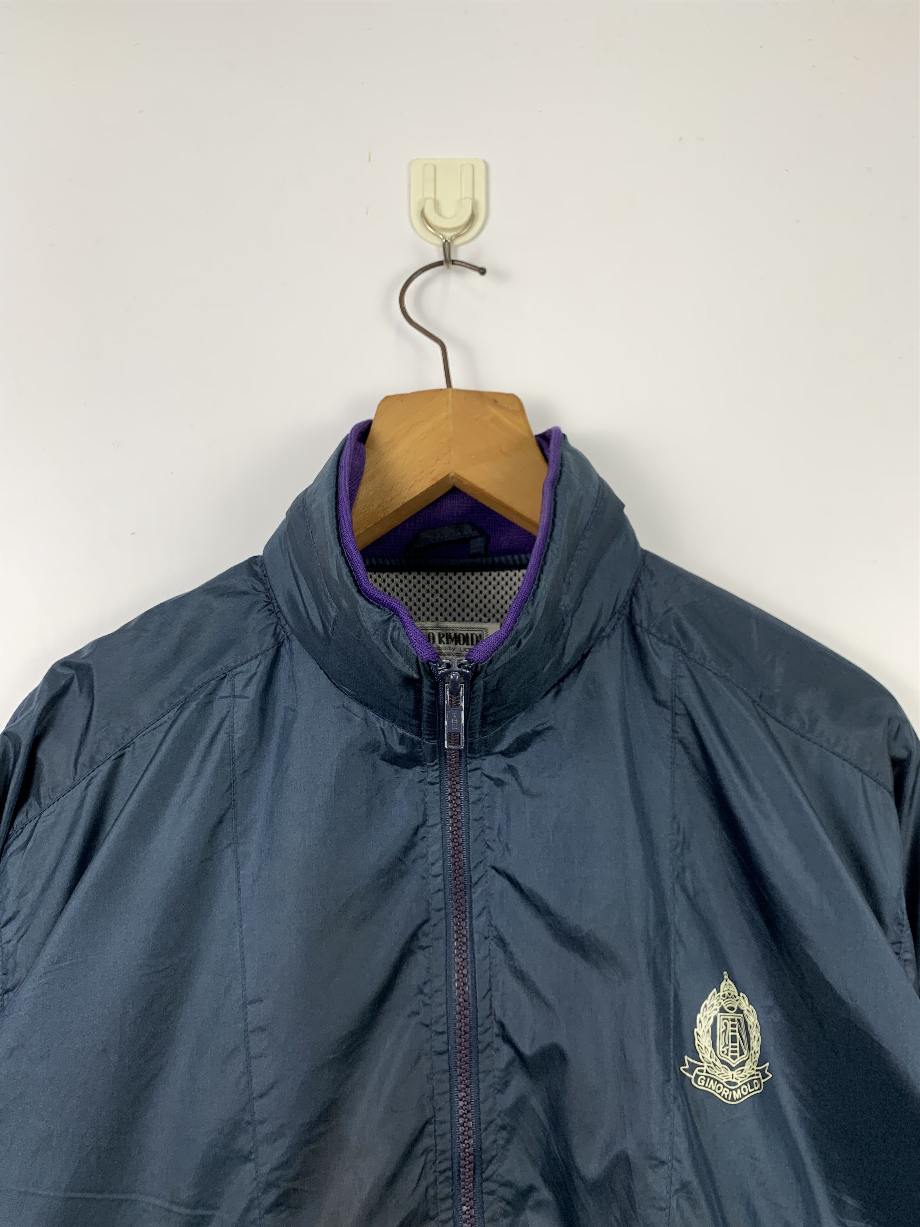 Japanese Brand × Vintage Vintage GINO RIMOLDI Zip Up Windbreaker Jacket Size US M / EU 48-50 / 2 - 2 Thumbnail