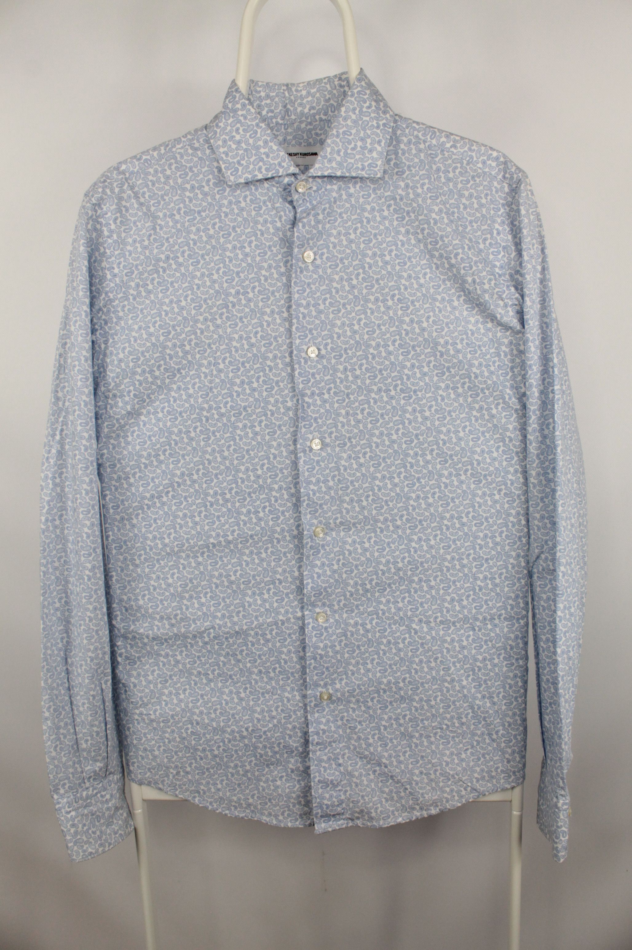 Japanese Brand × Takeshy Kurosawa Takeshy Kurosawa Homme Slim Fit Formal Dress Shirt Size US L / EU 52-54 / 3 - 1 Thumbnail