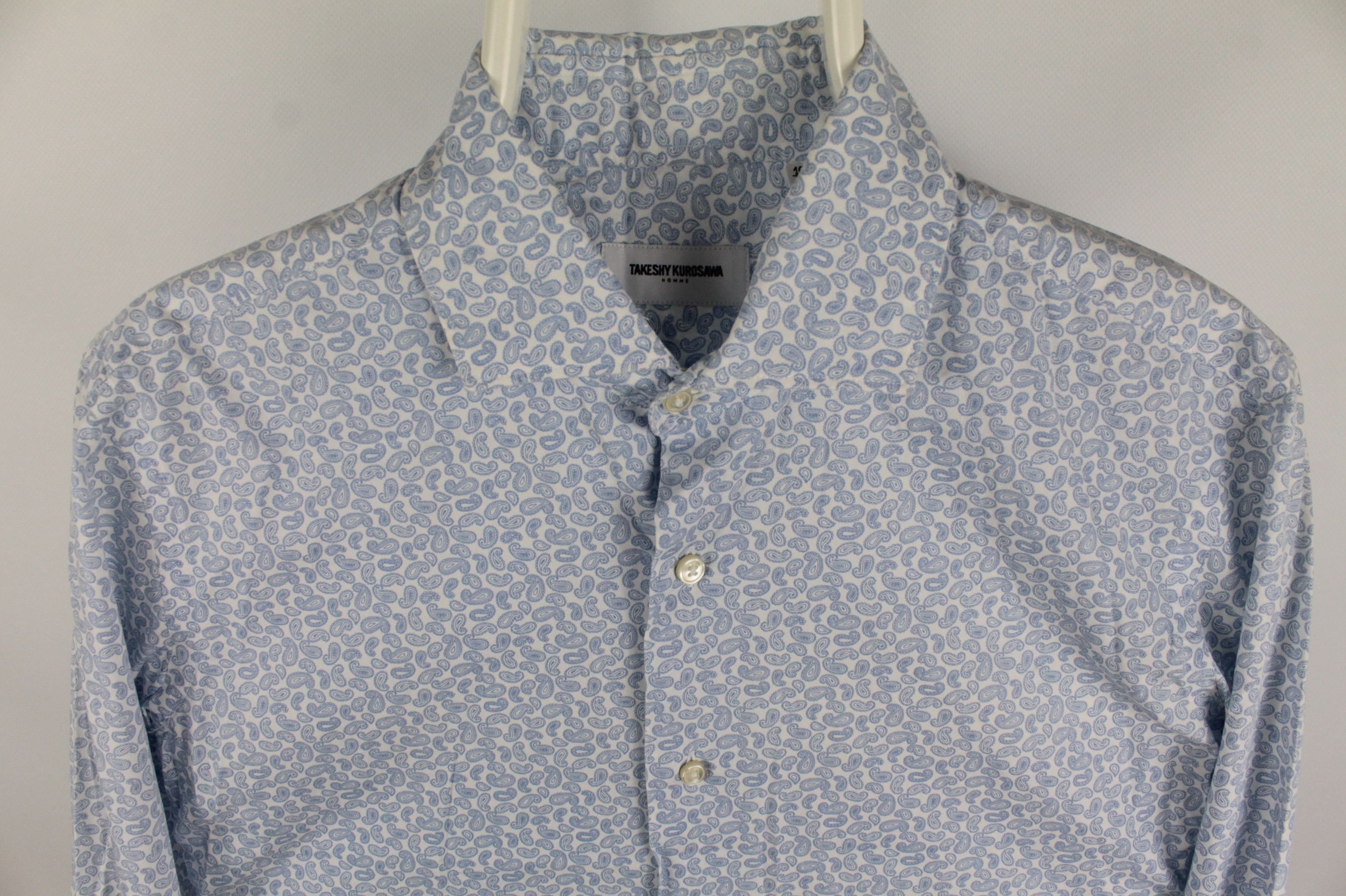Japanese Brand × Takeshy Kurosawa Takeshy Kurosawa Homme Slim Fit Formal Dress Shirt Size US L / EU 52-54 / 3 - 2 Thumbnail