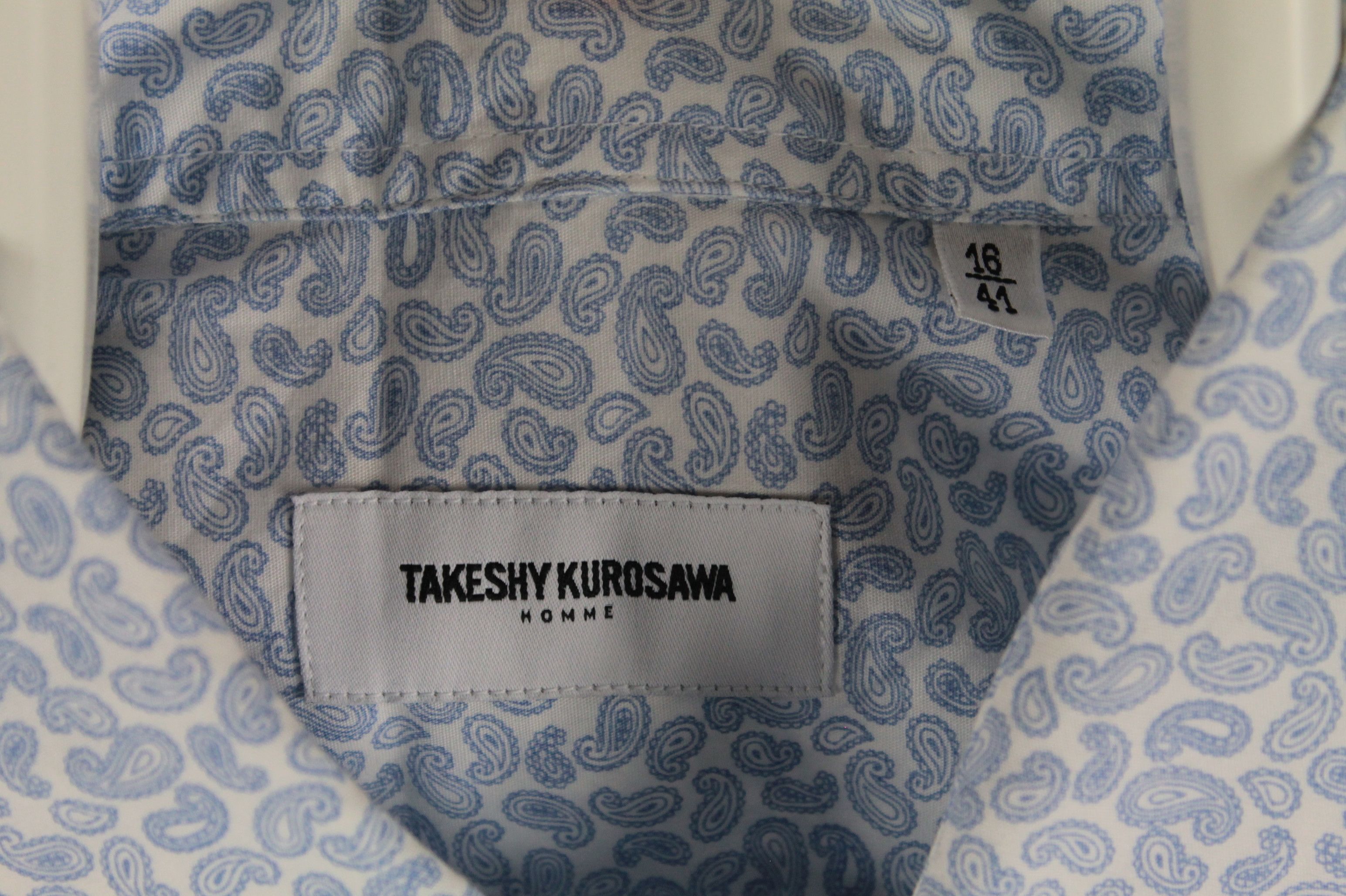 Japanese Brand × Takeshy Kurosawa Takeshy Kurosawa Homme Slim Fit Formal Dress Shirt Size US L / EU 52-54 / 3 - 3 Thumbnail