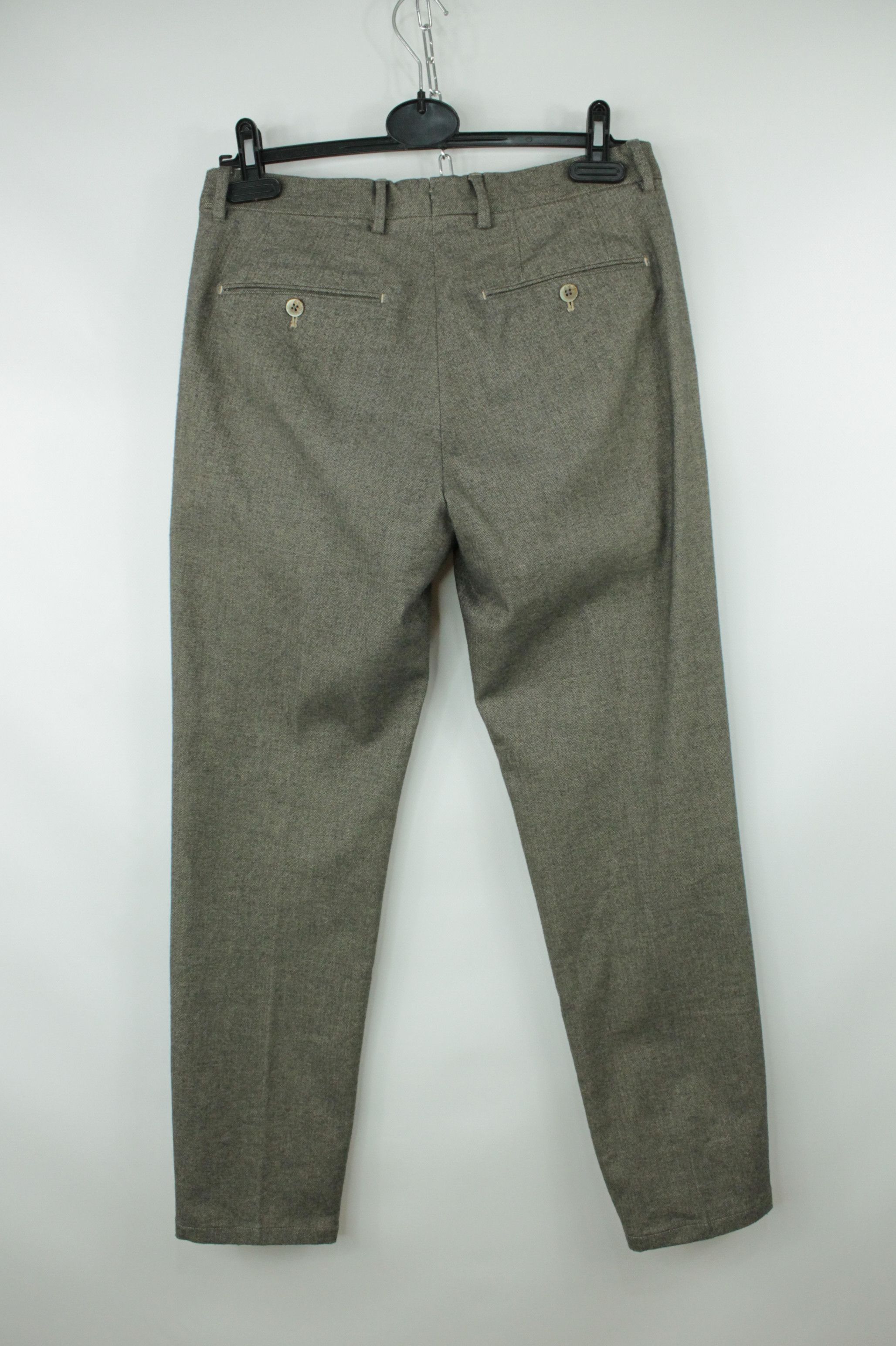 Other Archival Clothing GTA IL Pantalone Slim Fit Flannel Pants Size US 30 / EU 46 - 5 Thumbnail