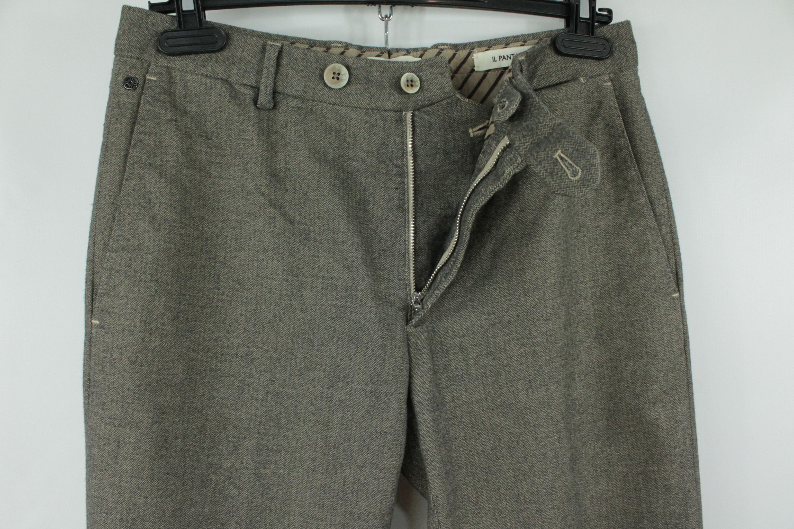 Other Archival Clothing GTA IL Pantalone Slim Fit Flannel Pants Size US 30 / EU 46 - 3 Thumbnail