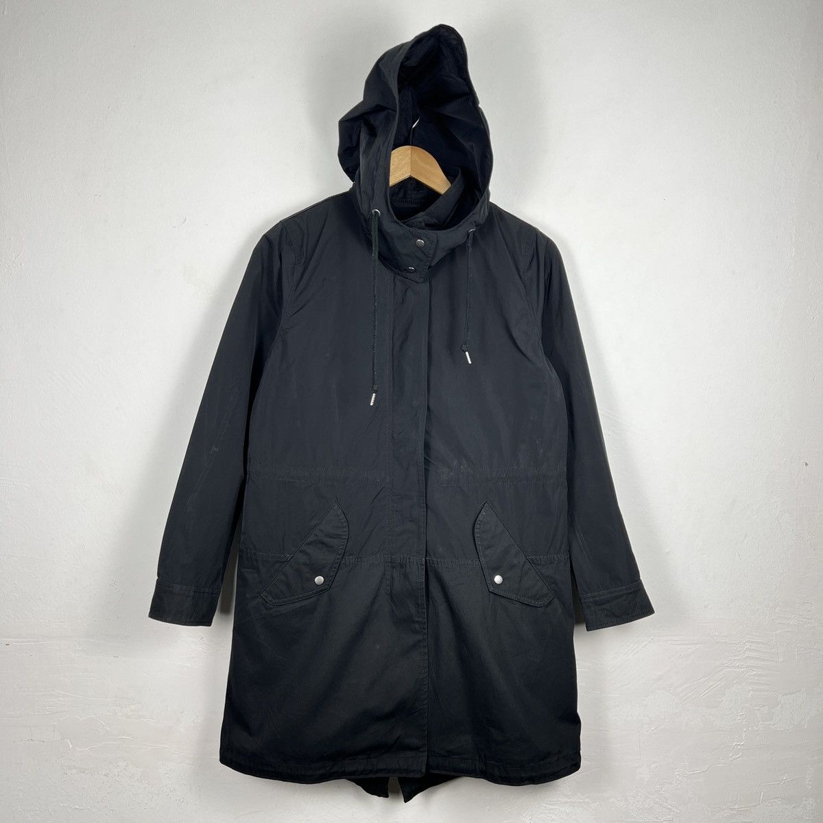 Uniqlo Vintage UNIQLO Hoodie Removable Inner Two Layer Parkas J0085 Size US S / EU 44-46 / 1 - 1 Thumbnail