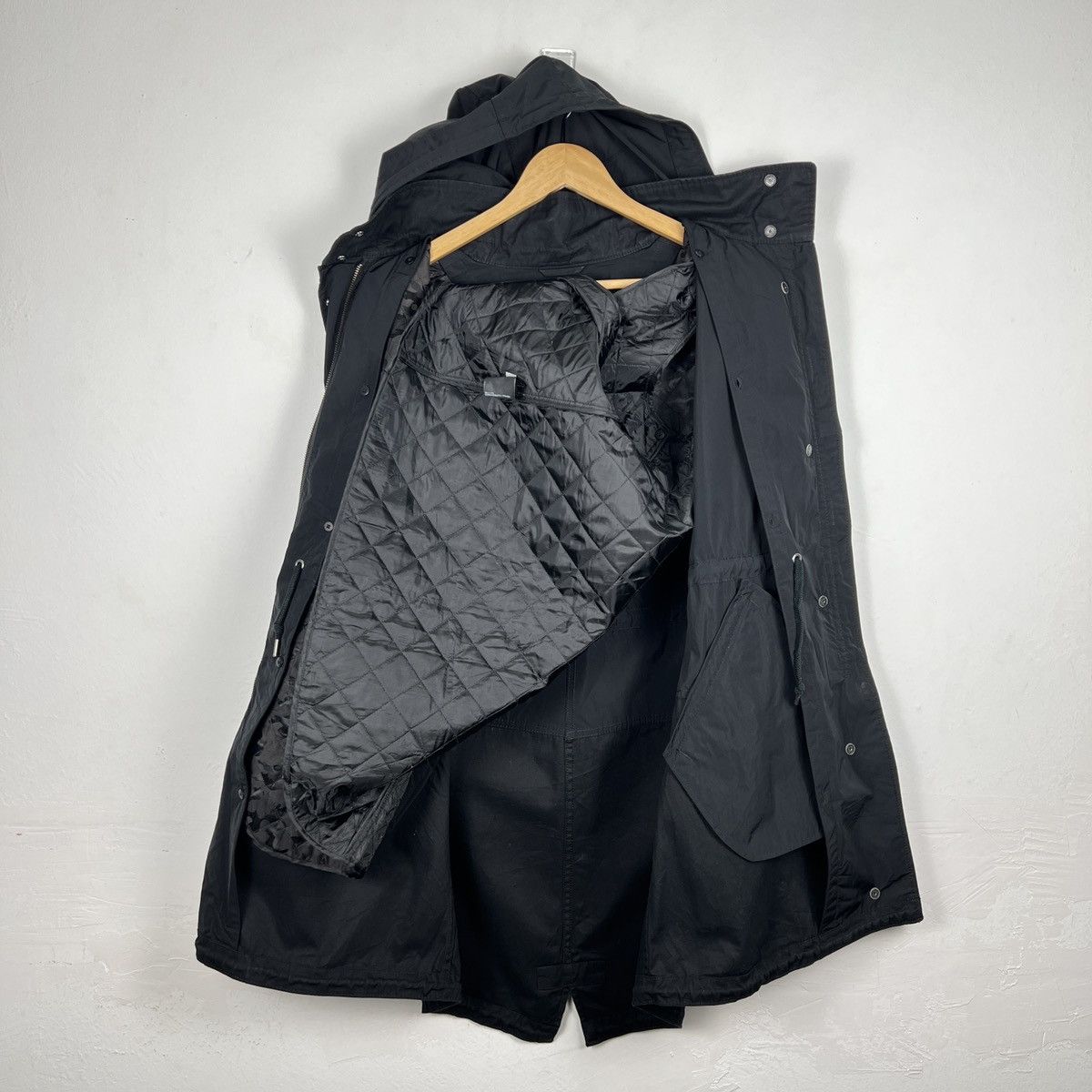 Uniqlo Vintage UNIQLO Hoodie Removable Inner Two Layer Parkas J0085 Size US S / EU 44-46 / 1 - 8 Thumbnail