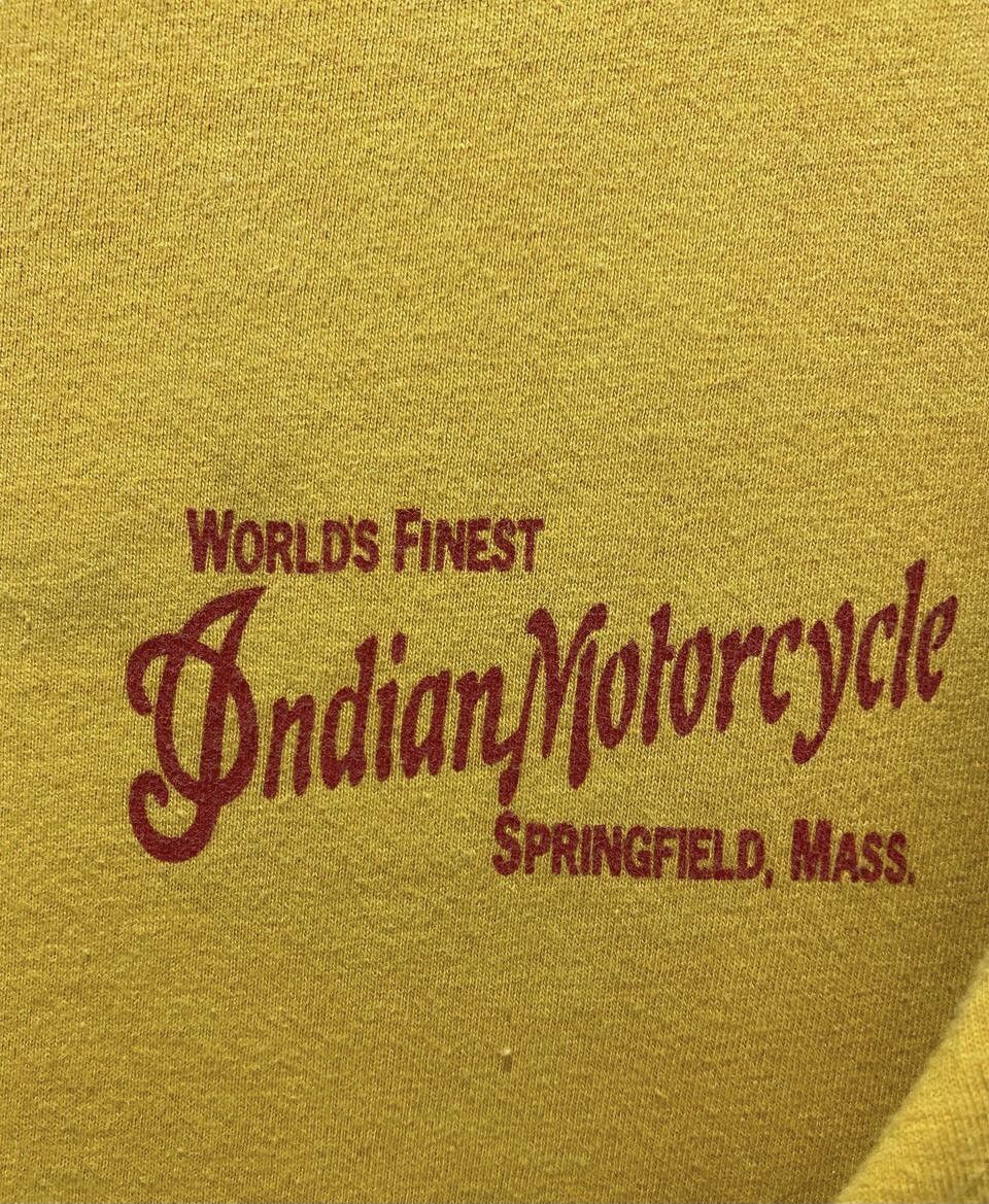 Indian Motorcycle VINTAGE INDIAN MOTORCYCLE LONG SLEEVE T-SHIRT Size US M / EU 48-50 / 2 - 9 Thumbnail