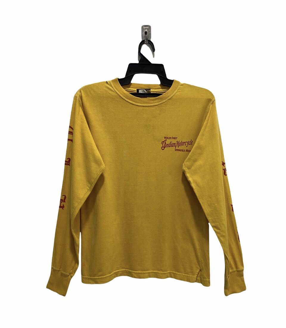 Indian Motorcycle VINTAGE INDIAN MOTORCYCLE LONG SLEEVE T-SHIRT Size US M / EU 48-50 / 2 - 4 Thumbnail