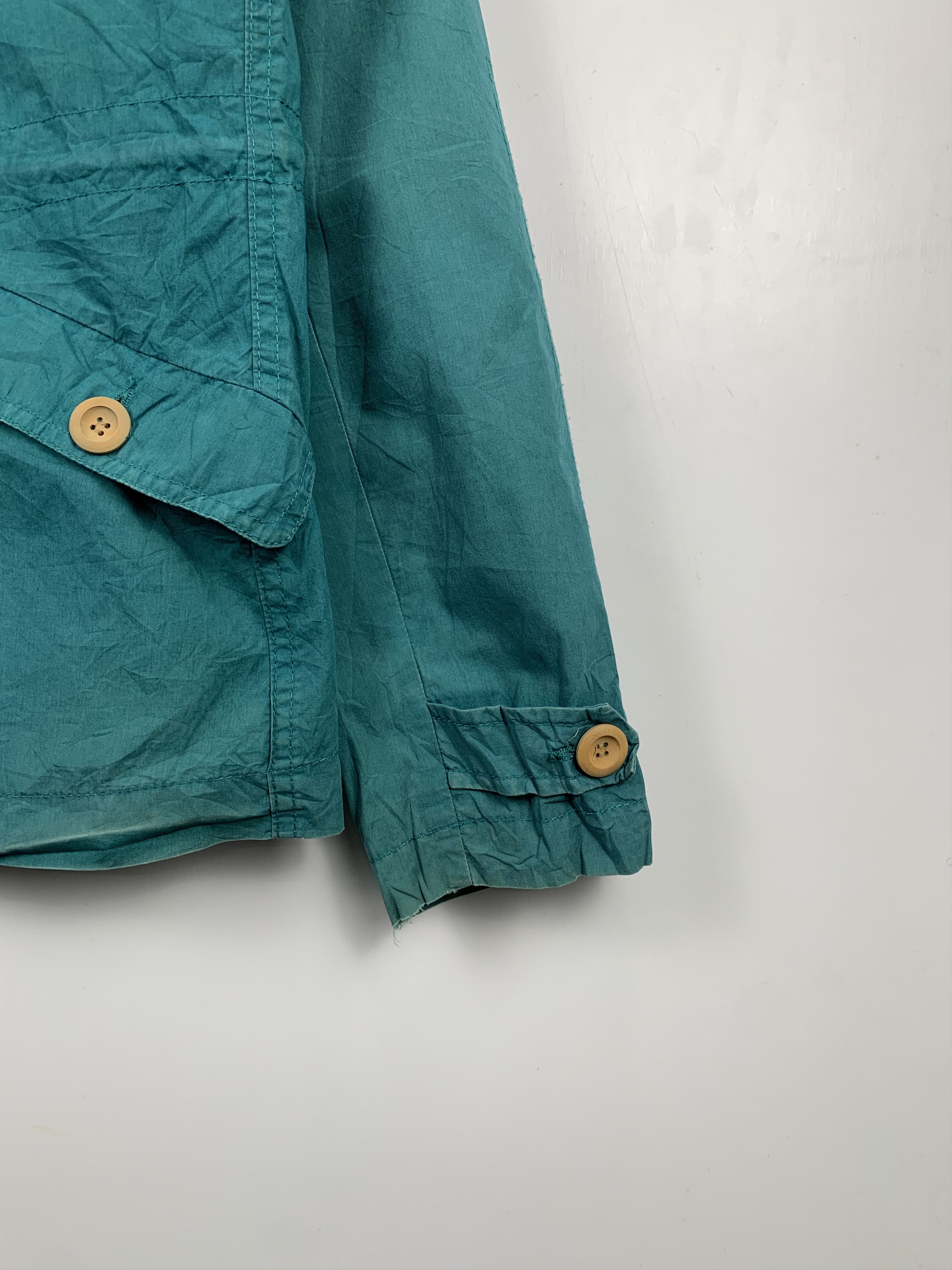 Topman Vintage TOPMAN 3DPocket Hoodie Button Up Jacket J0439 Size US S / EU 44-46 / 1 - 3 Thumbnail
