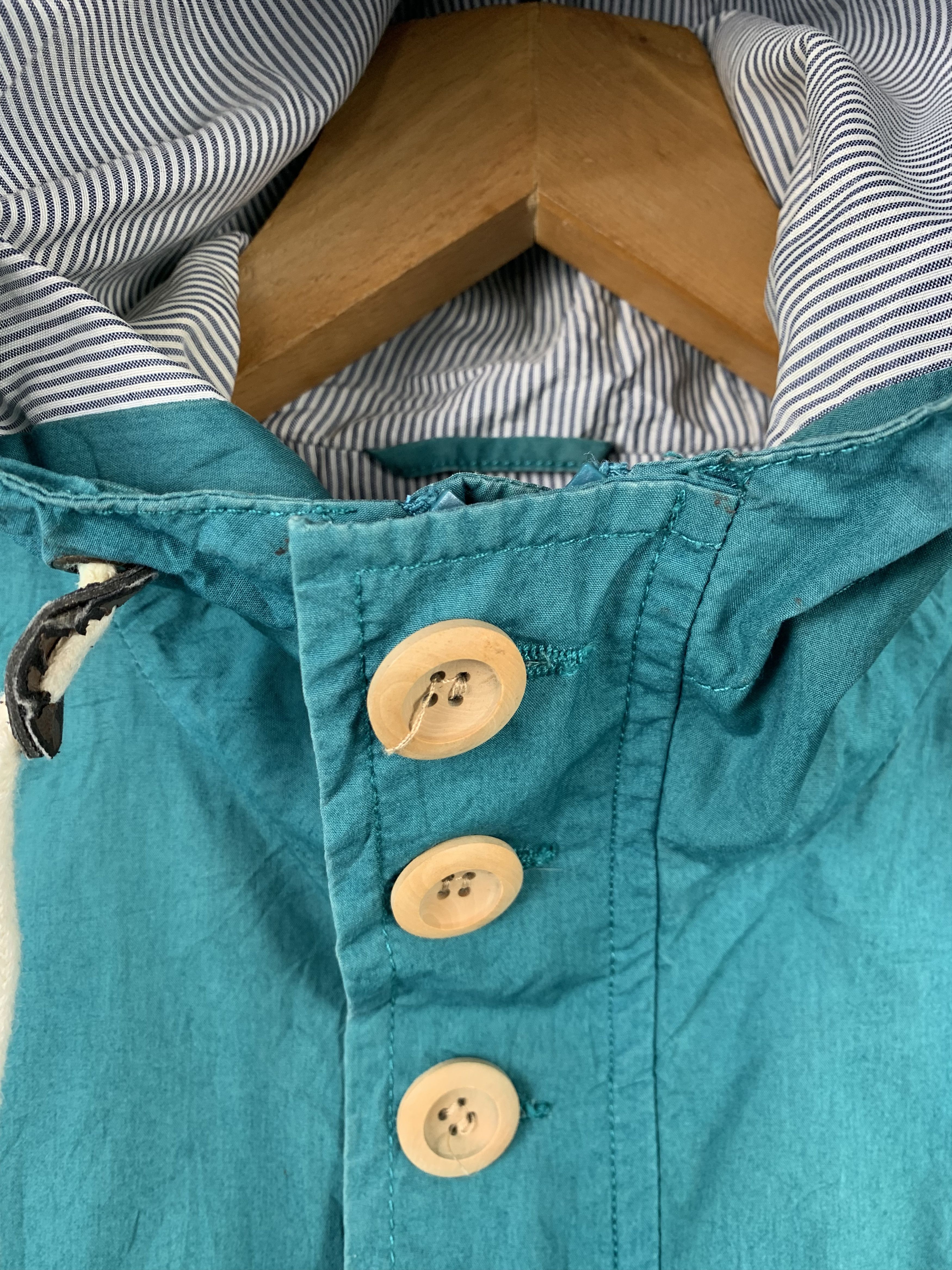 Topman Vintage TOPMAN 3DPocket Hoodie Button Up Jacket J0439 Size US S / EU 44-46 / 1 - 6 Thumbnail