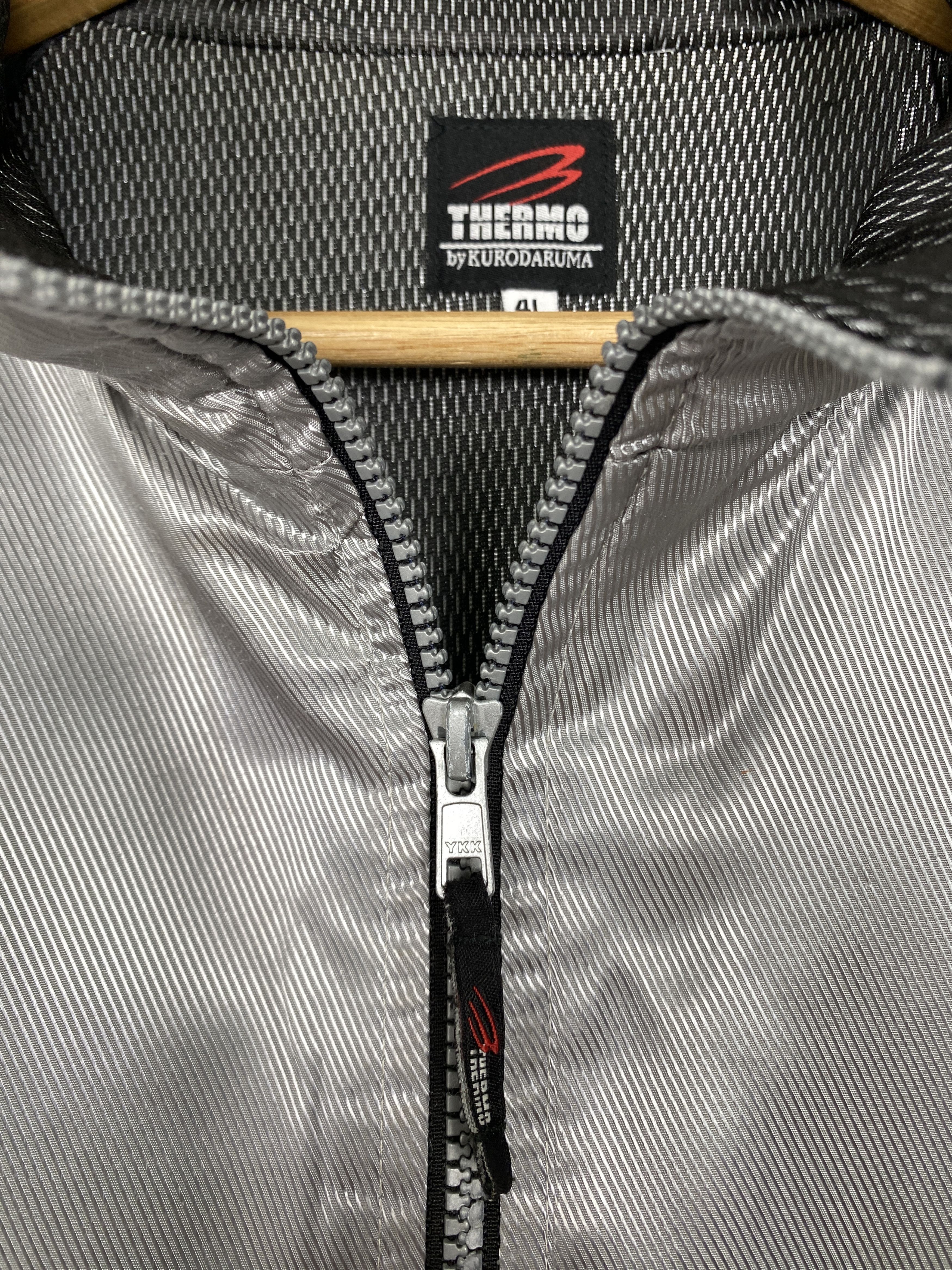 Japanese Brand × Vintage Vintage Thermo Kurodaruma Zip Up Jacket Size US M / EU 48-50 / 2 - 7 Thumbnail