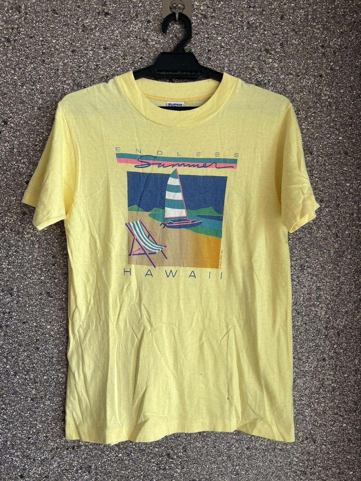 image of Vintage Endless Summer Ft31 in Yellow, Men's (Size Small)