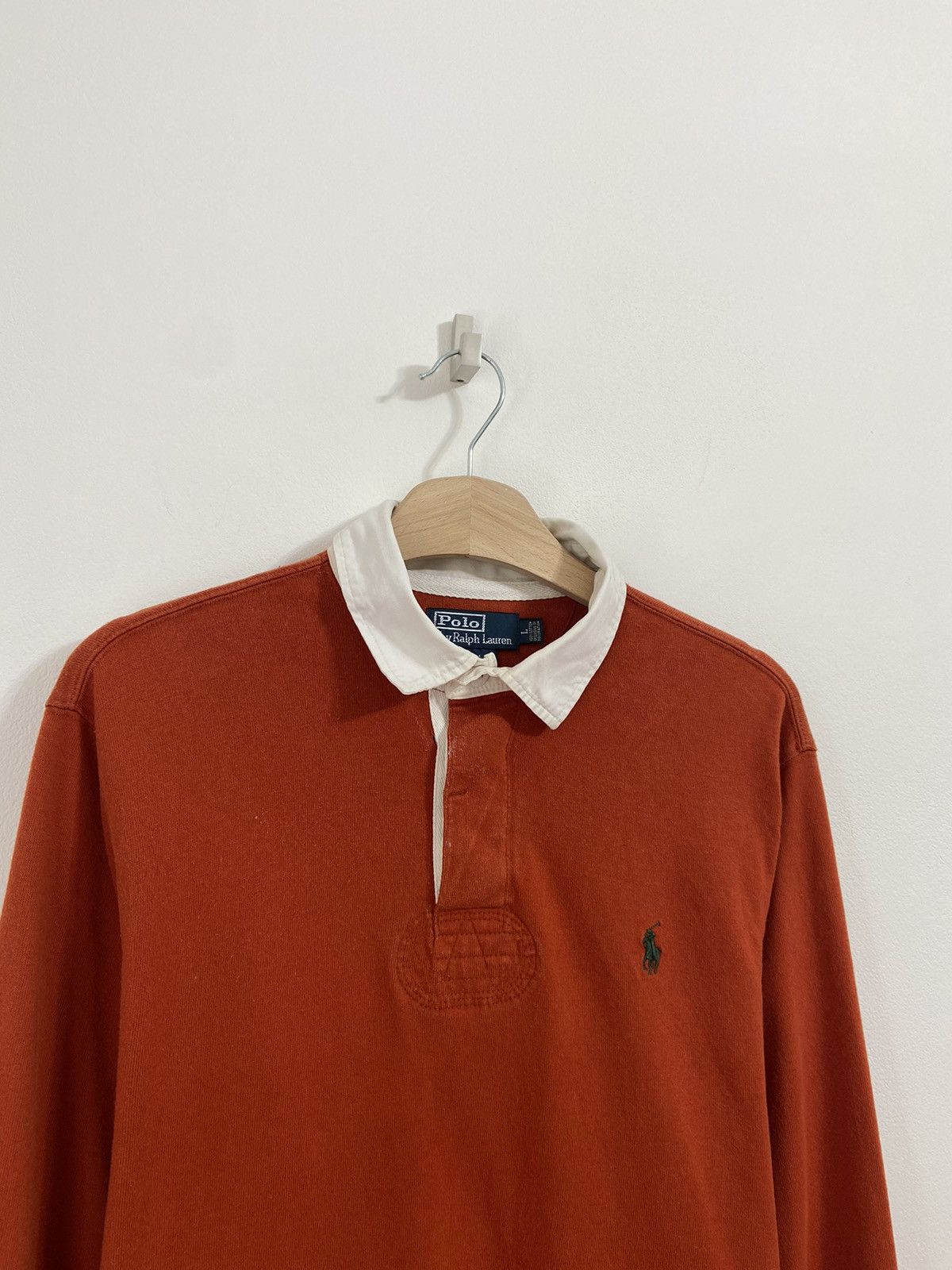 Vintage Polo Ralph Lauren regby sweatshirt y2k Size US L / EU 52-54 / 3 - 2 Thumbnail