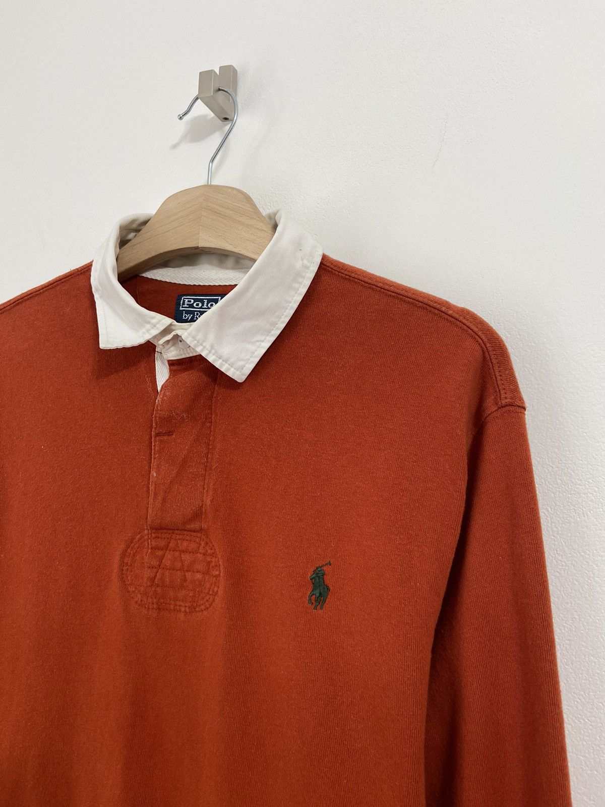 Vintage Polo Ralph Lauren regby sweatshirt y2k Size US L / EU 52-54 / 3 - 3 Thumbnail