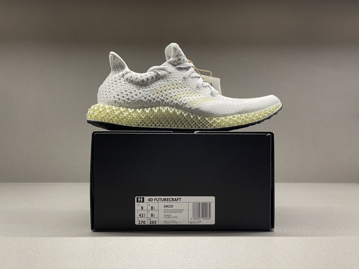 Adidas Adidas Futurecraft 4D Chalk White Size US 9 / EU 42 - 2 Thumbnail