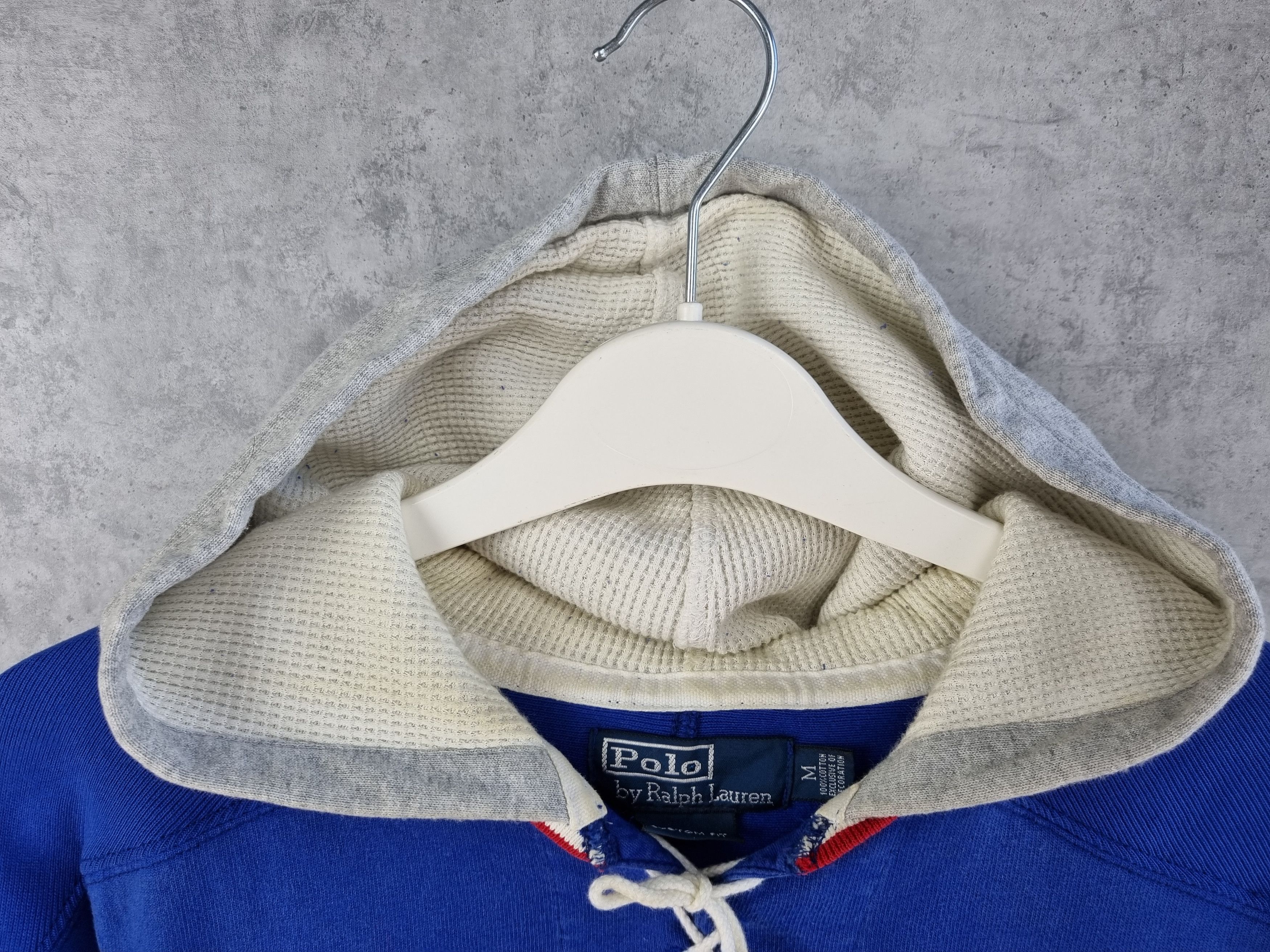 Polo Ralph Lauren × Rugby Ralph Lauren Polo by Ralph Lauren Spell Out Rugby hooded longsleeve Size US M / EU 48-50 / 2 - 7 Thumbnail