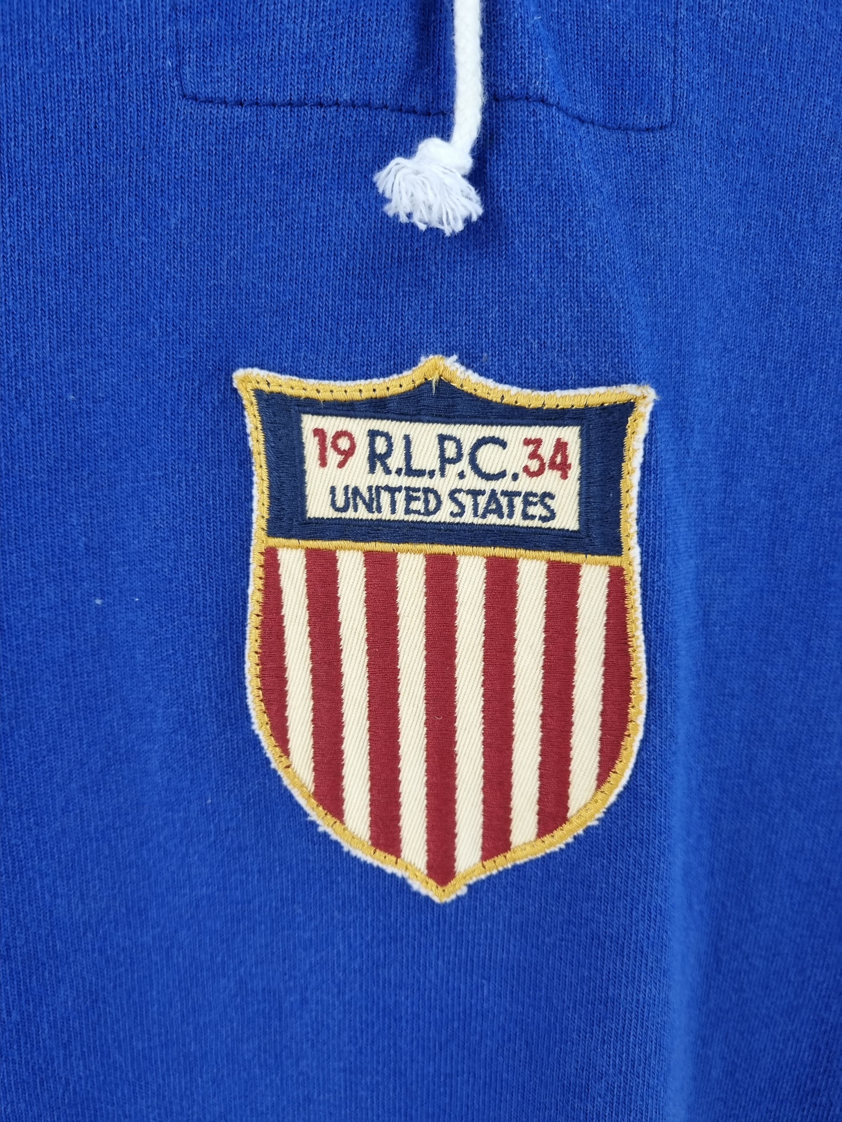 Polo Ralph Lauren × Rugby Ralph Lauren Polo by Ralph Lauren Spell Out Rugby hooded longsleeve Size US M / EU 48-50 / 2 - 3 Thumbnail