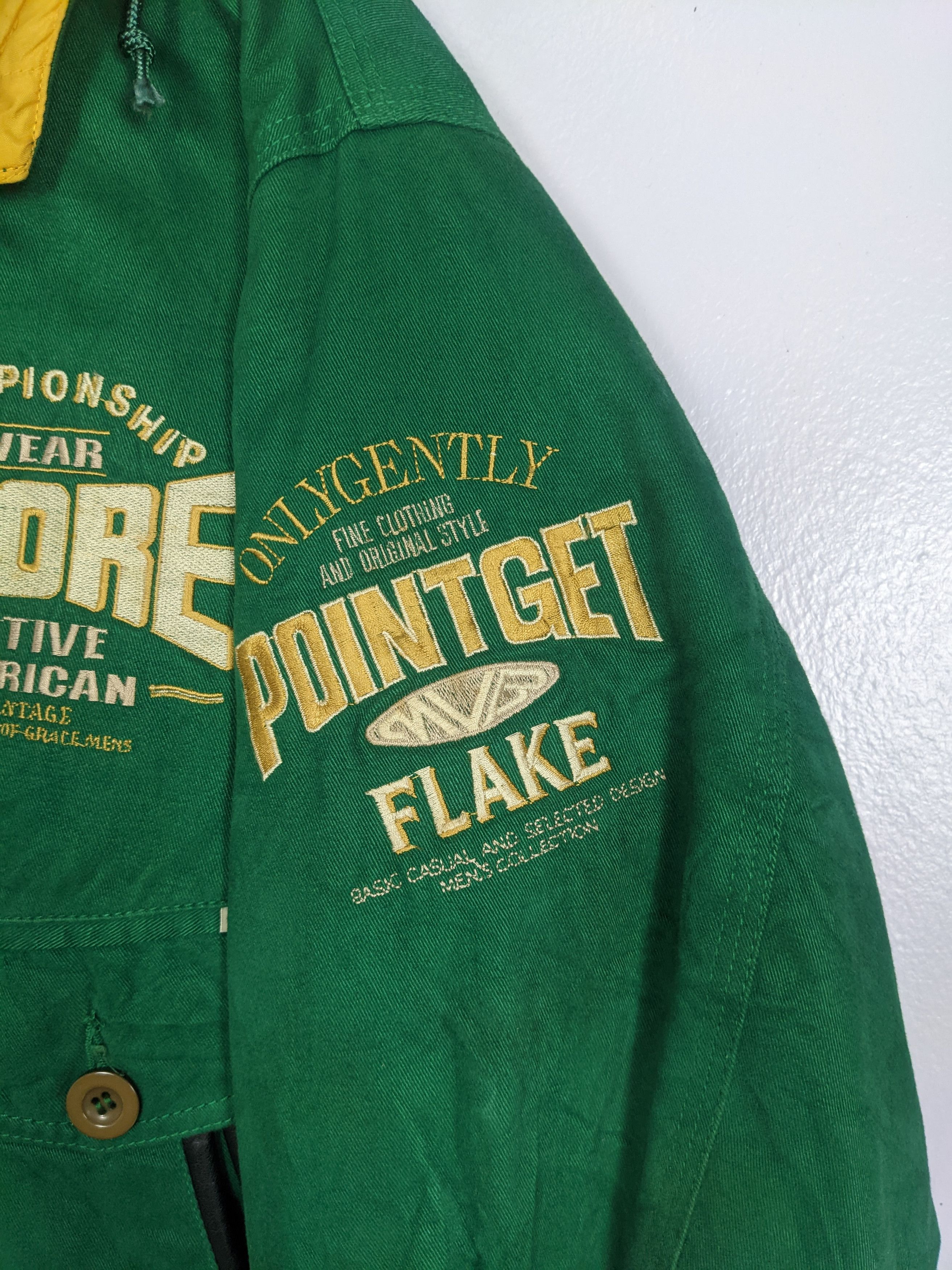 Japanese Brand Vintage ADVENTURE Zip Up Quilted Lining Hoodie Jacket J0224 Size US M / EU 48-50 / 2 - 4 Thumbnail