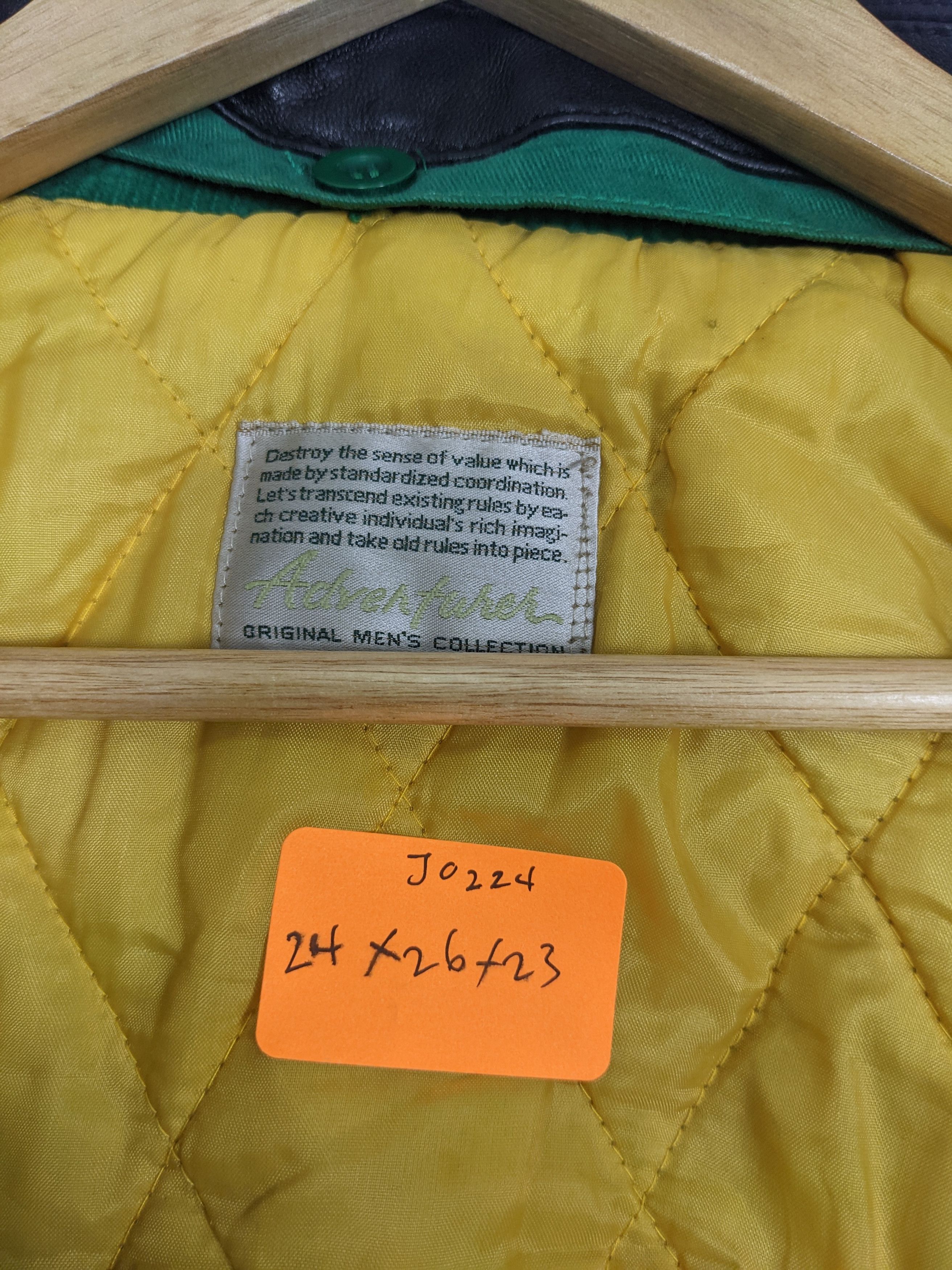 Japanese Brand Vintage ADVENTURE Zip Up Quilted Lining Hoodie Jacket J0224 Size US M / EU 48-50 / 2 - 16 Thumbnail